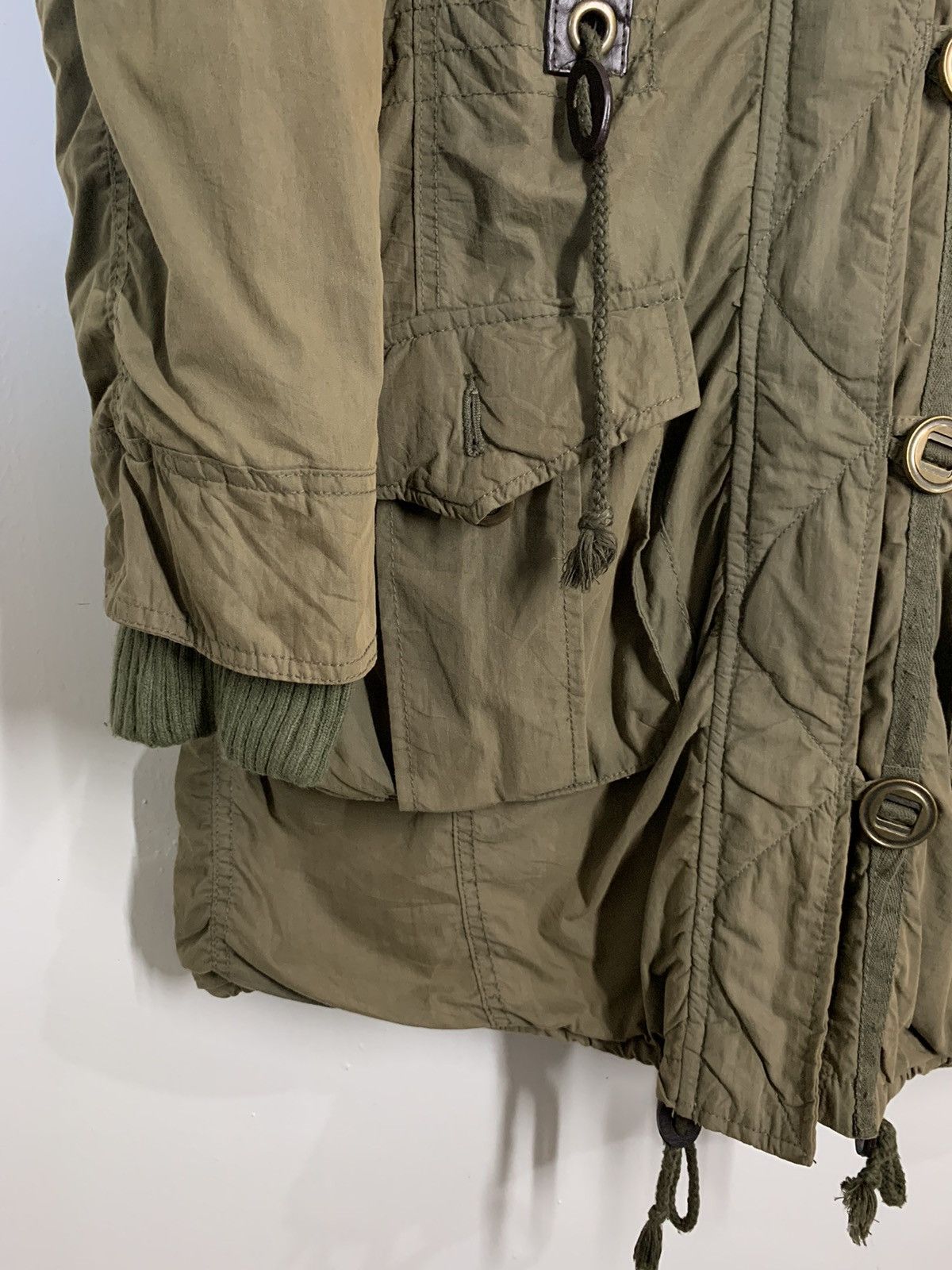 Designer × Japanese Brand × Vintage Vintage Rush Hour Hoodie Parka Jacket Size US XL / EU 56 / 4 - 8 Thumbnail
