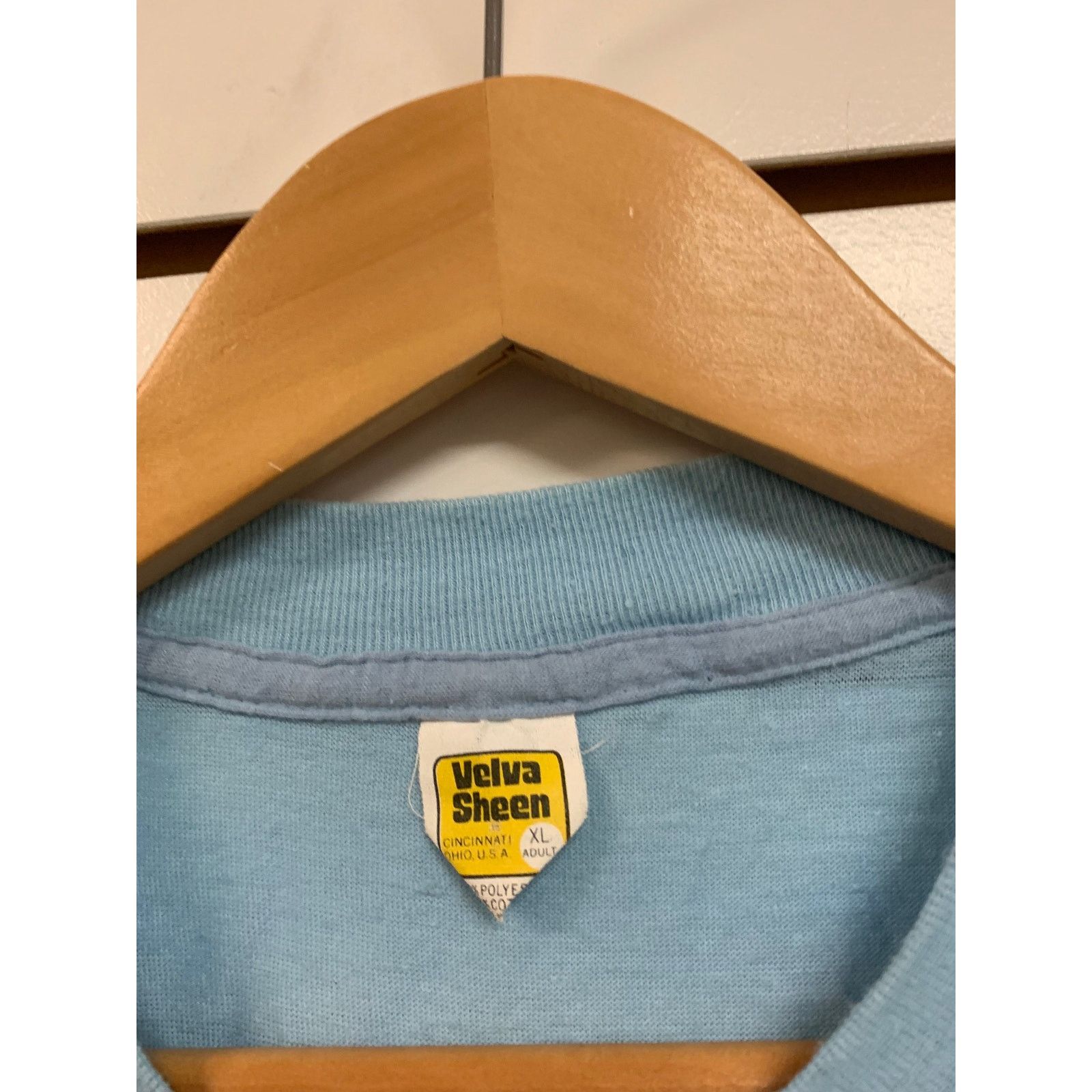 Velva Sheen Vintage Bethany college T Shirt Size XL 1980s 80s Size US XL / EU 56 / 4 - 3 Thumbnail