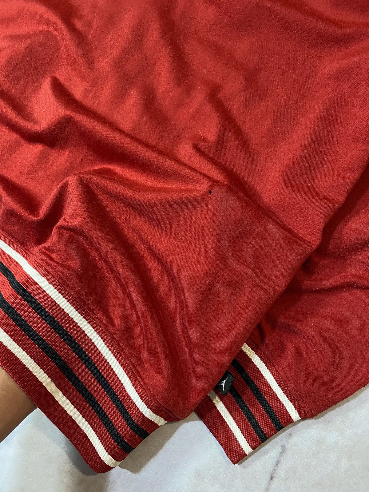 Jordan Brand Vintage 90s Nike air Jordan zipper track jacket Size US XL / EU 56 / 4 - 7 Thumbnail