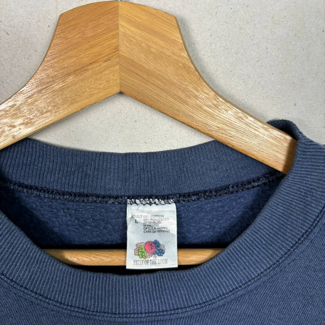 Fruit Of The Loom Vintage 1996 Freeze "Mood Swings" Smiley Sweatshirt Large Size US L / EU 52-54 / 3 - 7 Thumbnail