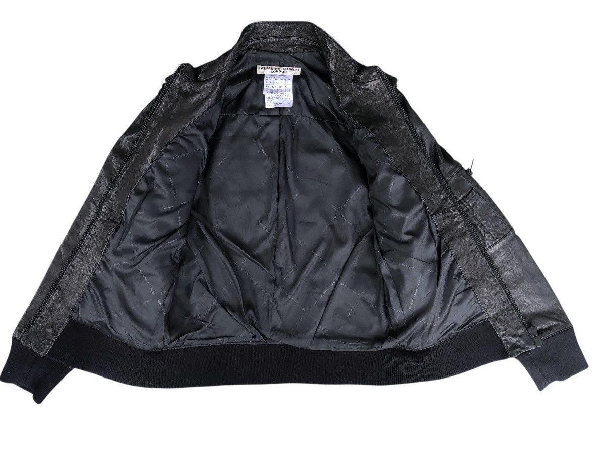 Katharine Hamnett London Katharine Hamnett London Leather Jacket Size US M / EU 48-50 / 2 - 9 Thumbnail