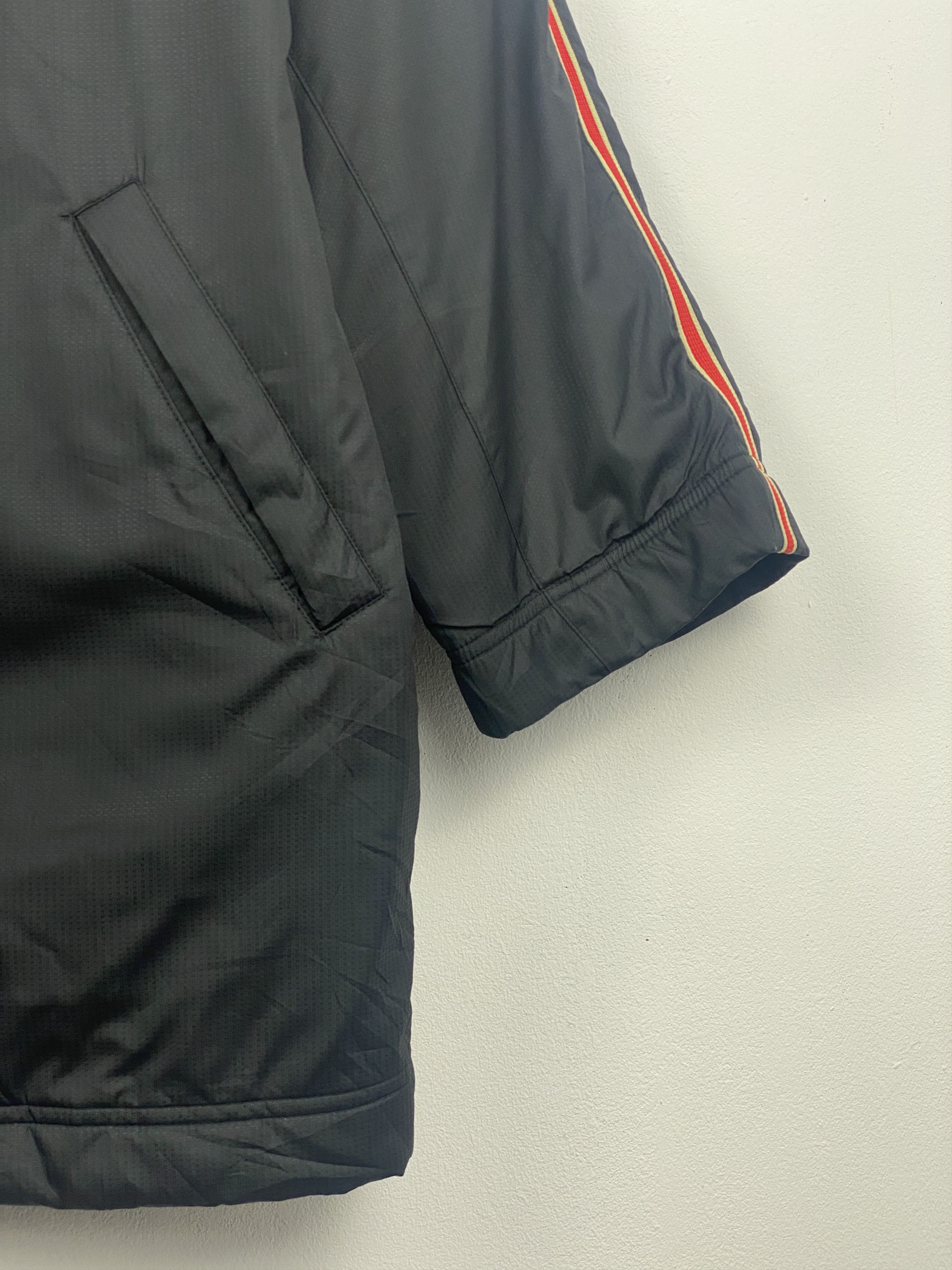 Nike Vintage 90s Nike Zipper Up Long Jacket Black Size US M / EU 48-50 / 2 - 8 Thumbnail