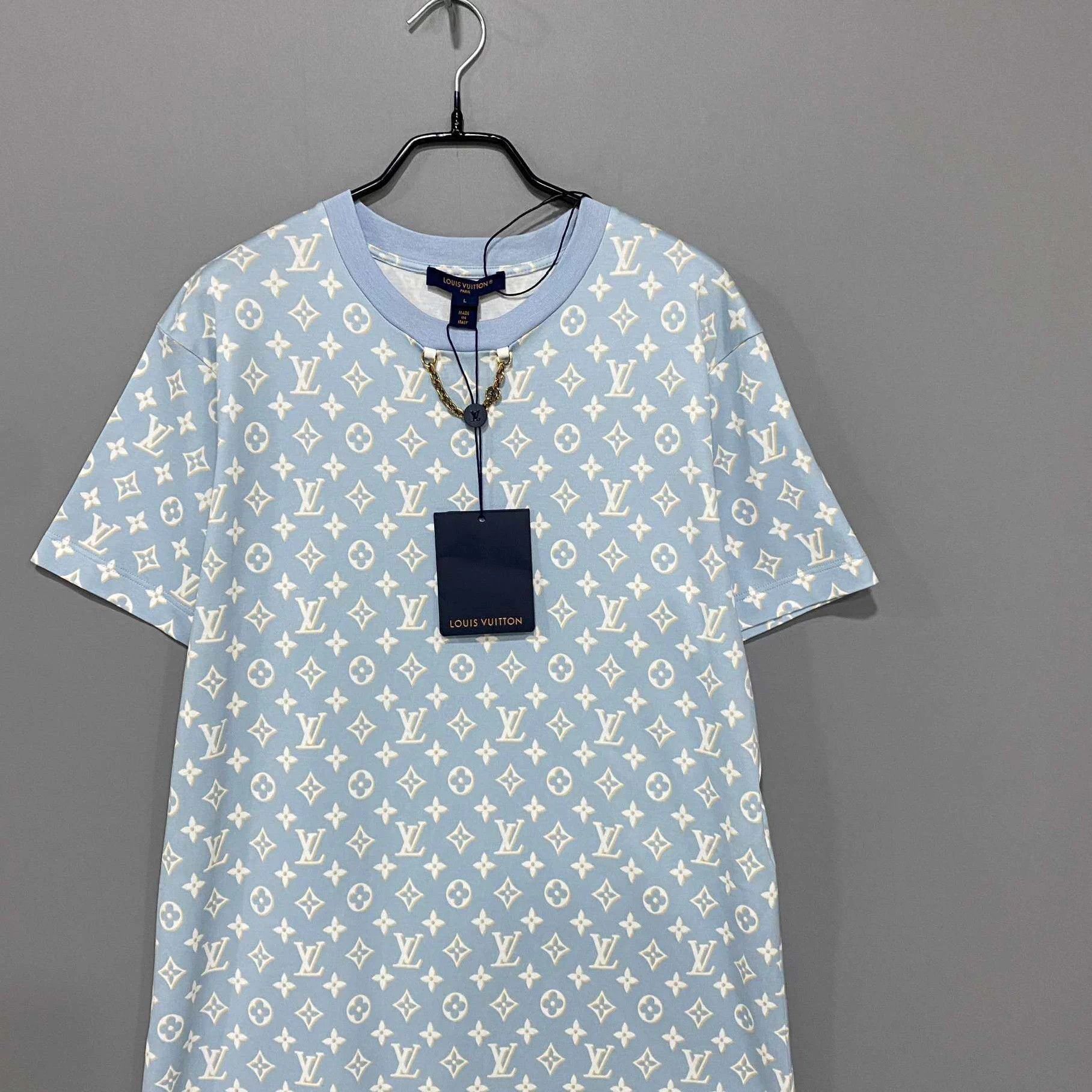 Louis Vuitton LV Monogram print chain dress L Size L / US 10 / IT 46 - 1 Thumbnail