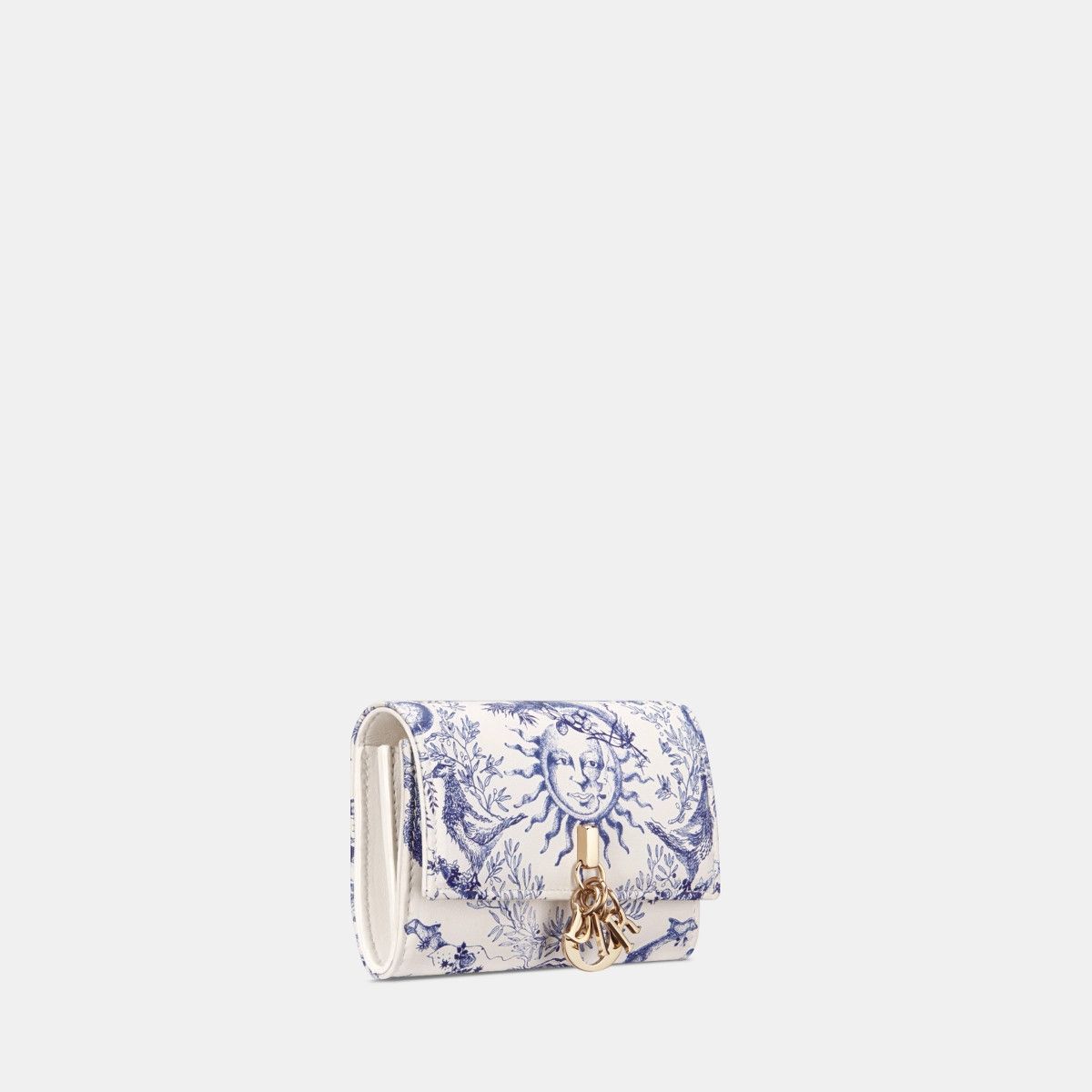 Dior o1bcso1str0226 Size:OS/ Glycine Wallet in Blue Size ONE SIZE - 2 Thumbnail