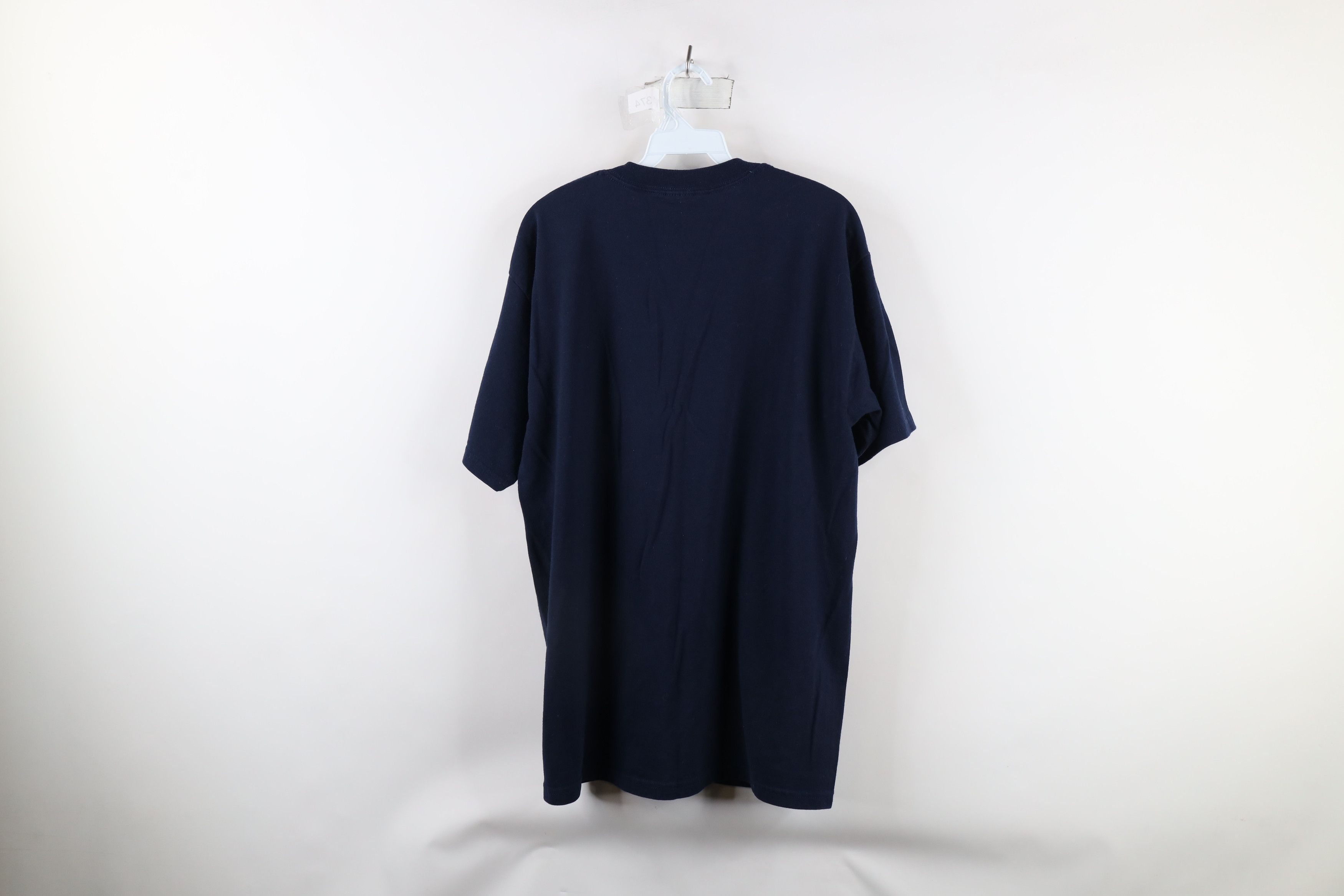 Vintage Vintage 90s Spell Out USS Hassayampa AO 145 War Ship T-Shirt Size US M / EU 48-50 / 2 - 6 Thumbnail