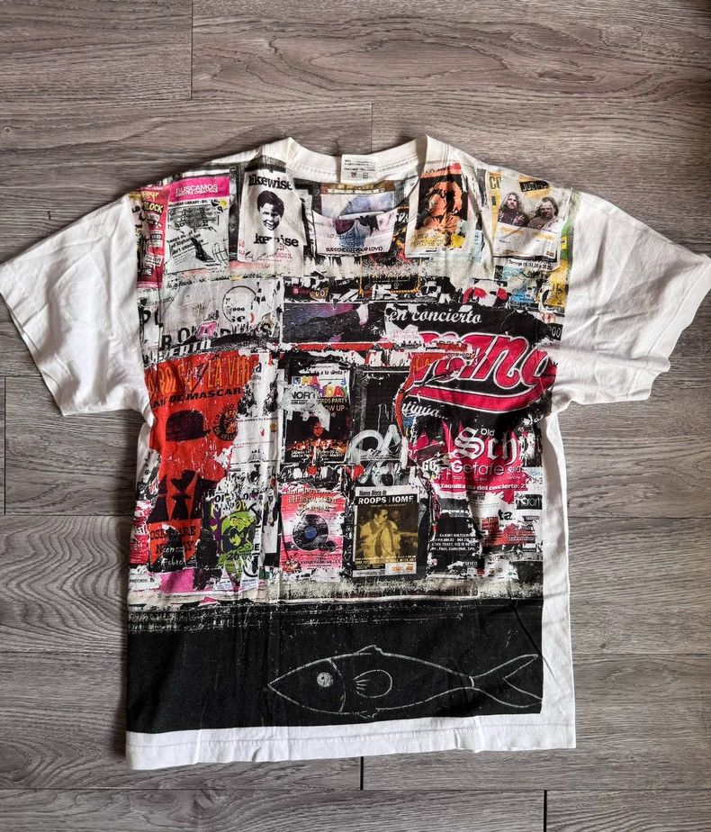 Junya Watanabe Junya Watanabe Vintage Graphic Short Sleeve Tee - dmc Size US XS / EU 42 / 0 - 1 Thumbnail