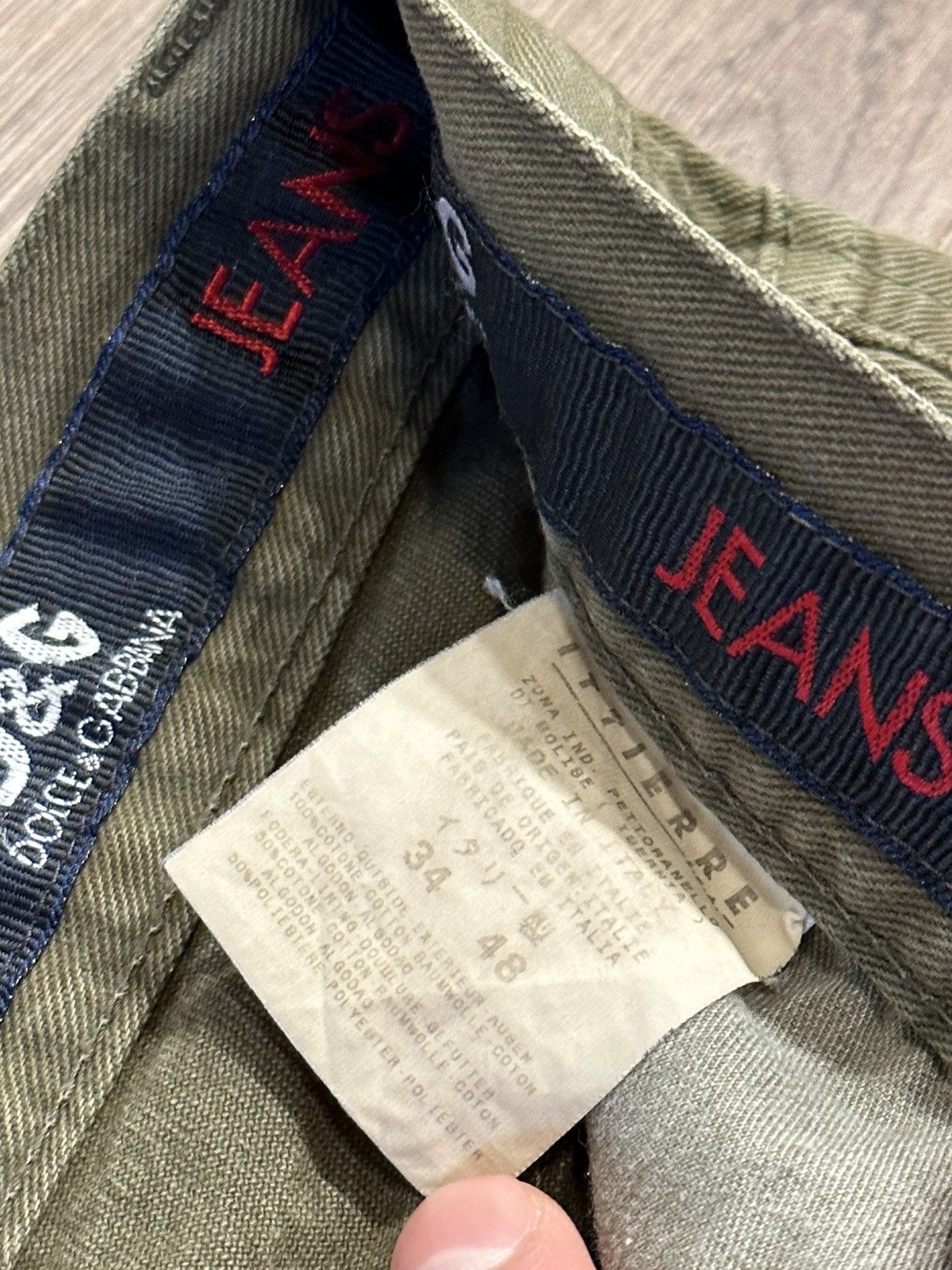 Dolce & Gabbana Dolce & Gabbana Cargo Wide Leg Pants 34 Size US 34 / EU 50 - 7 Thumbnail