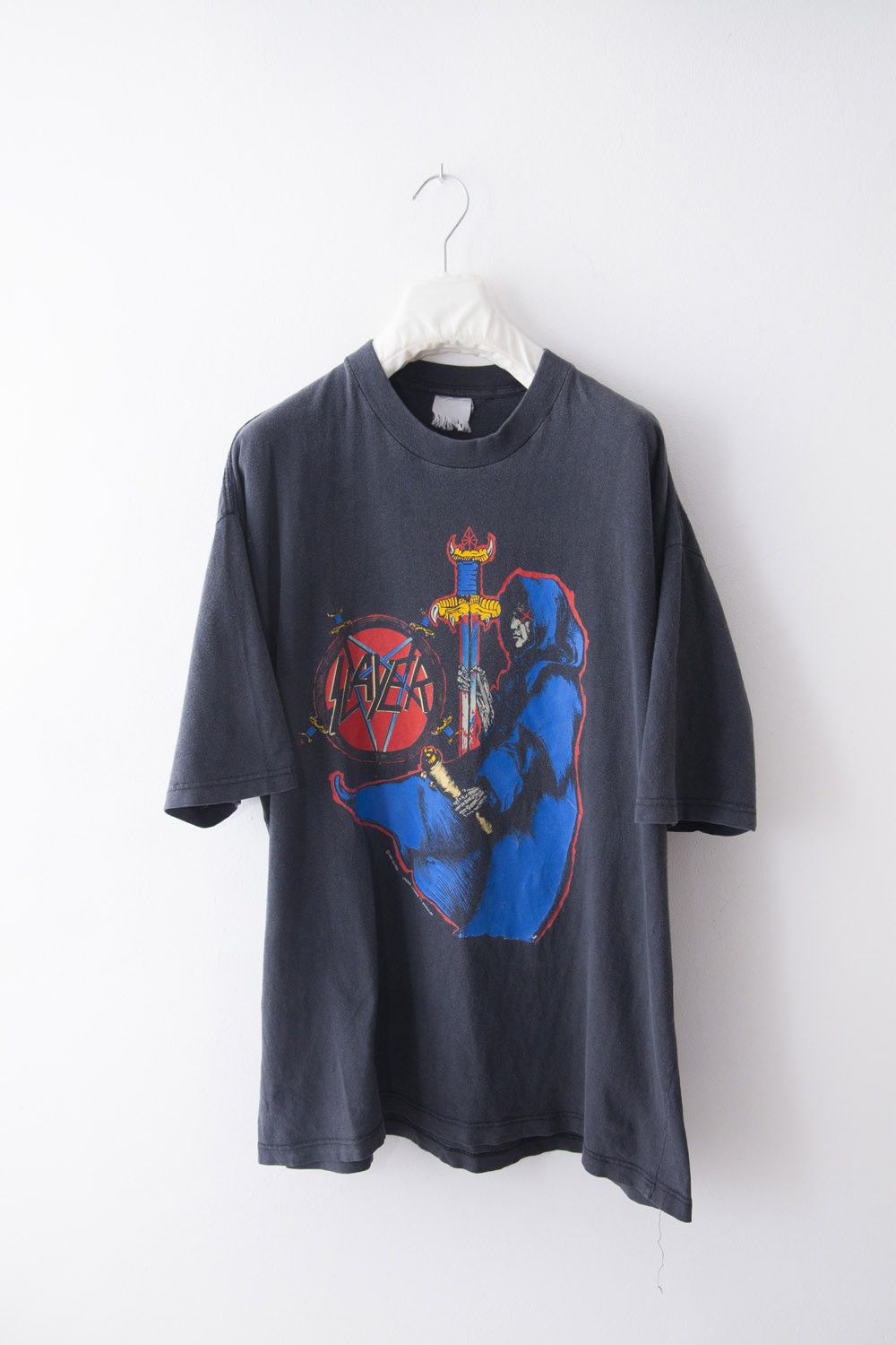 Vintage Vintage 1990 Slayer Spill The Blood t-shirt Size US XL / EU 56 / 4 - 1 Thumbnail