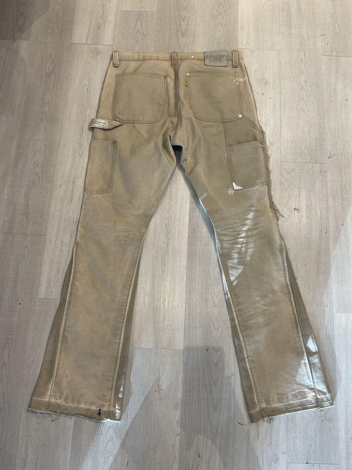 Gallery Dept. Gallery Department LA Flare Carpenter Pants Cement Size US 36 / EU 52 - 2 Thumbnail