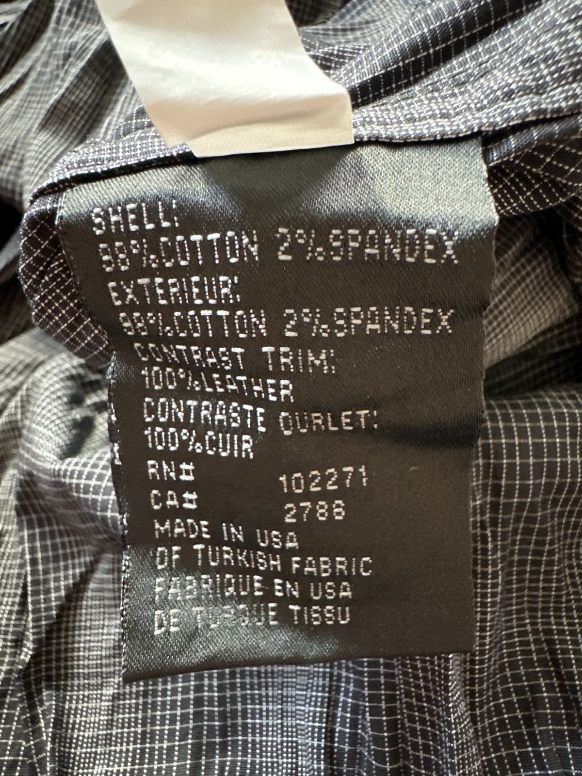 Rogue Rogue Grey / Black Patterned Long-Sleeve Button-down Medium Size US M / EU 48-50 / 2 - 7 Thumbnail