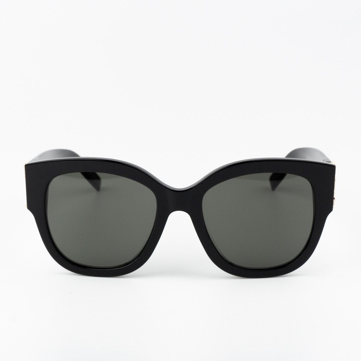 Saint Laurent Paris NEW Saint Laurent SLM95/F 001 Black Grey Women Sunglasses Size ONE SIZE - 2 Thumbnail