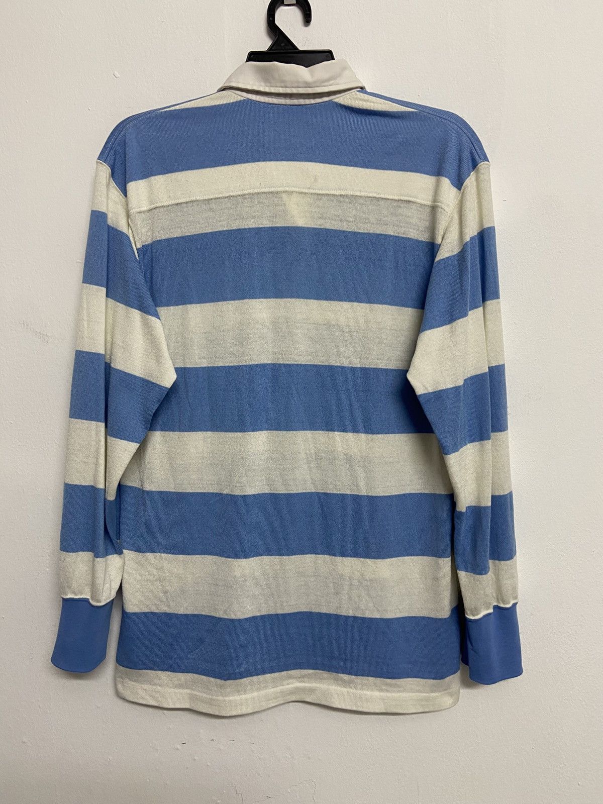 Adidas Vintage Adidas Rugby Jersey Striped Polo Shirt Size US M / EU 48-50 / 2 - 5 Thumbnail