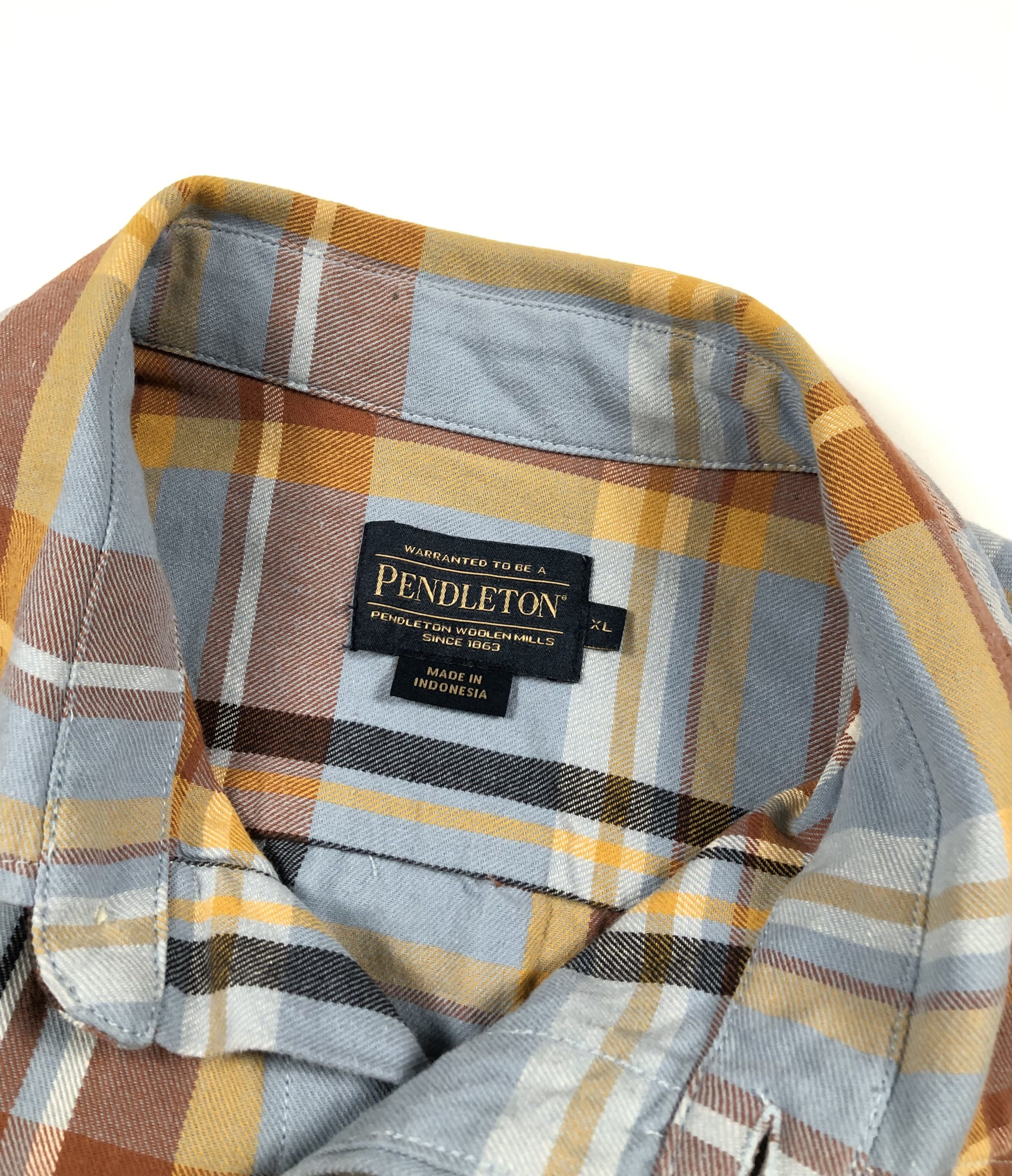 Pendleton Pendleton Plaid Beach Shack Cotton Shirt Size US XL / EU 56 / 4 - 5 Thumbnail