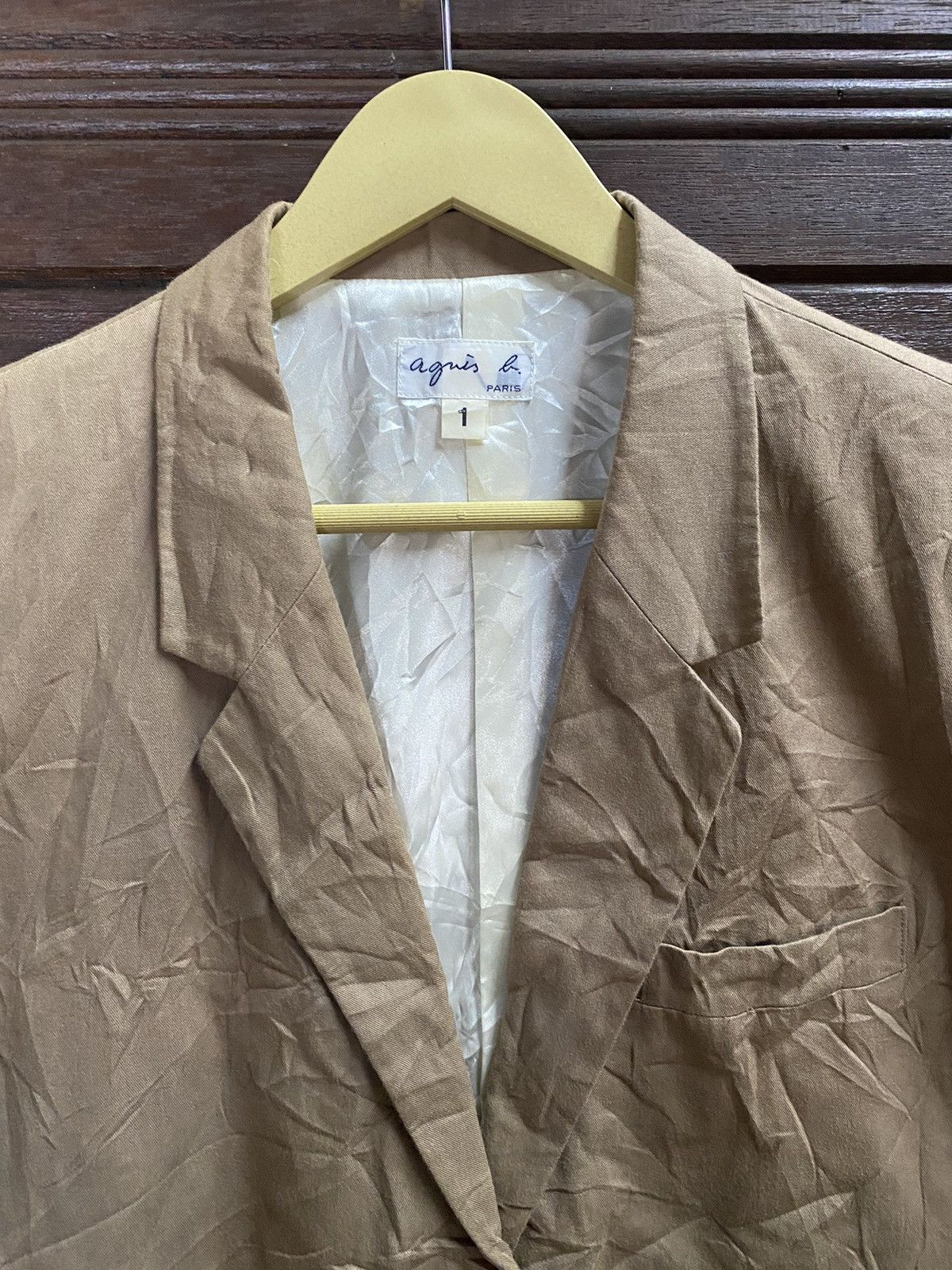 Designer × agnes b. Agnes B Blazer Coats Size 40S - 4 Thumbnail