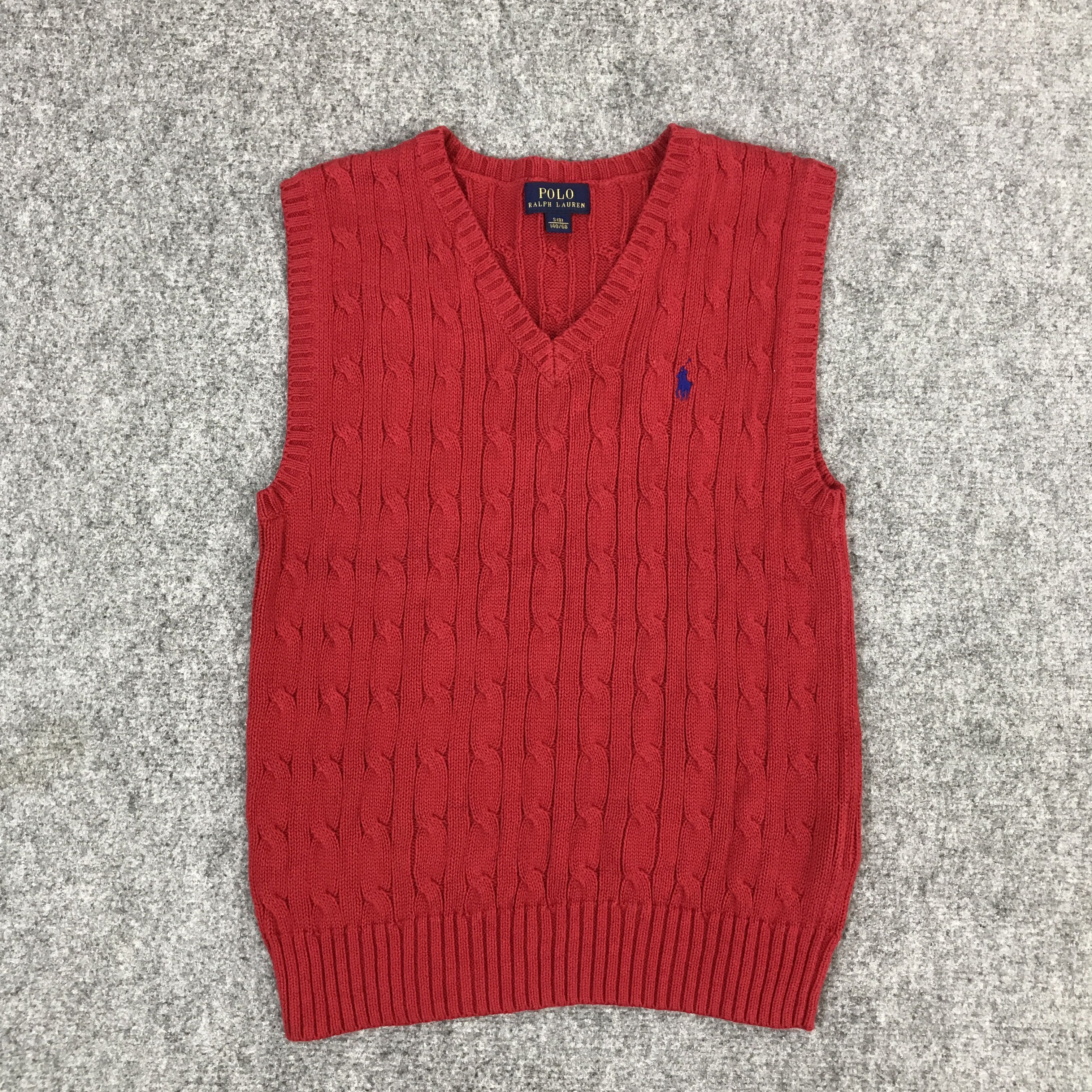 Polo Ralph Lauren POLO RALPH LAUREN KNITWEAR VEST JACKET Size US S / EU 44-46 / 1 - 1 Thumbnail