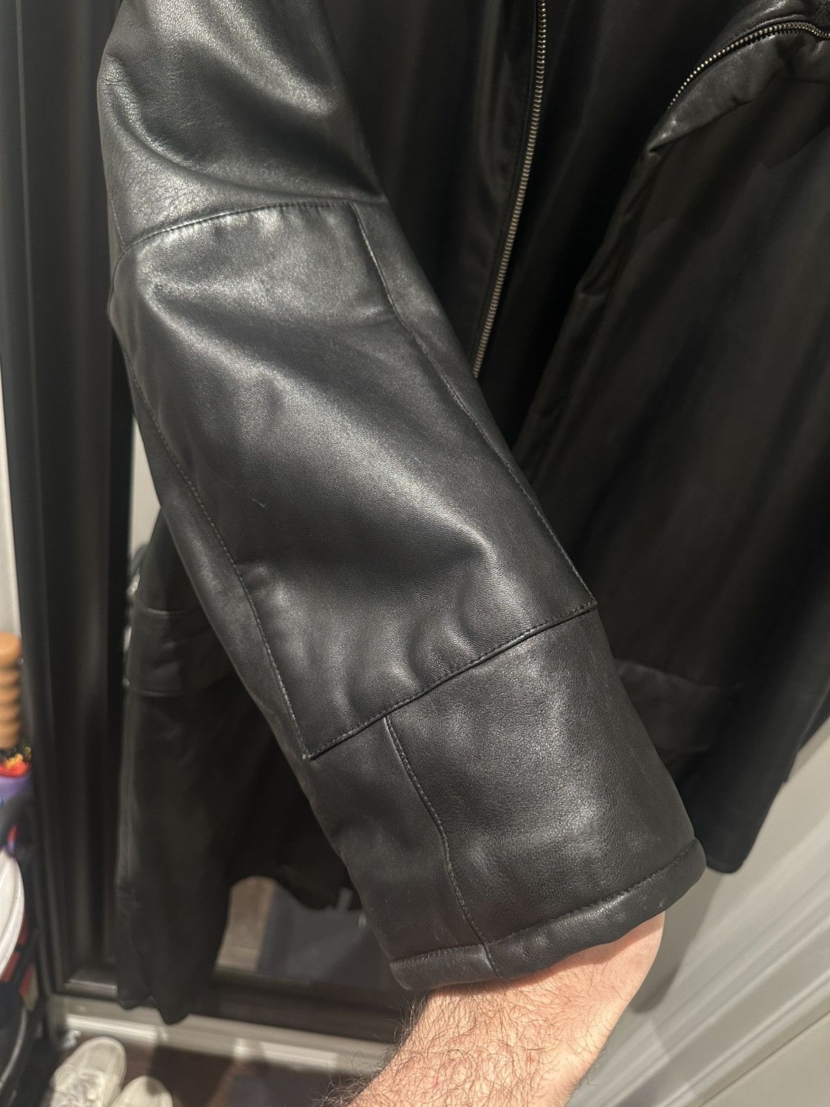Corneliani Corneliani Leather Coat Size US M / EU 48-50 / 2 - 10 Thumbnail