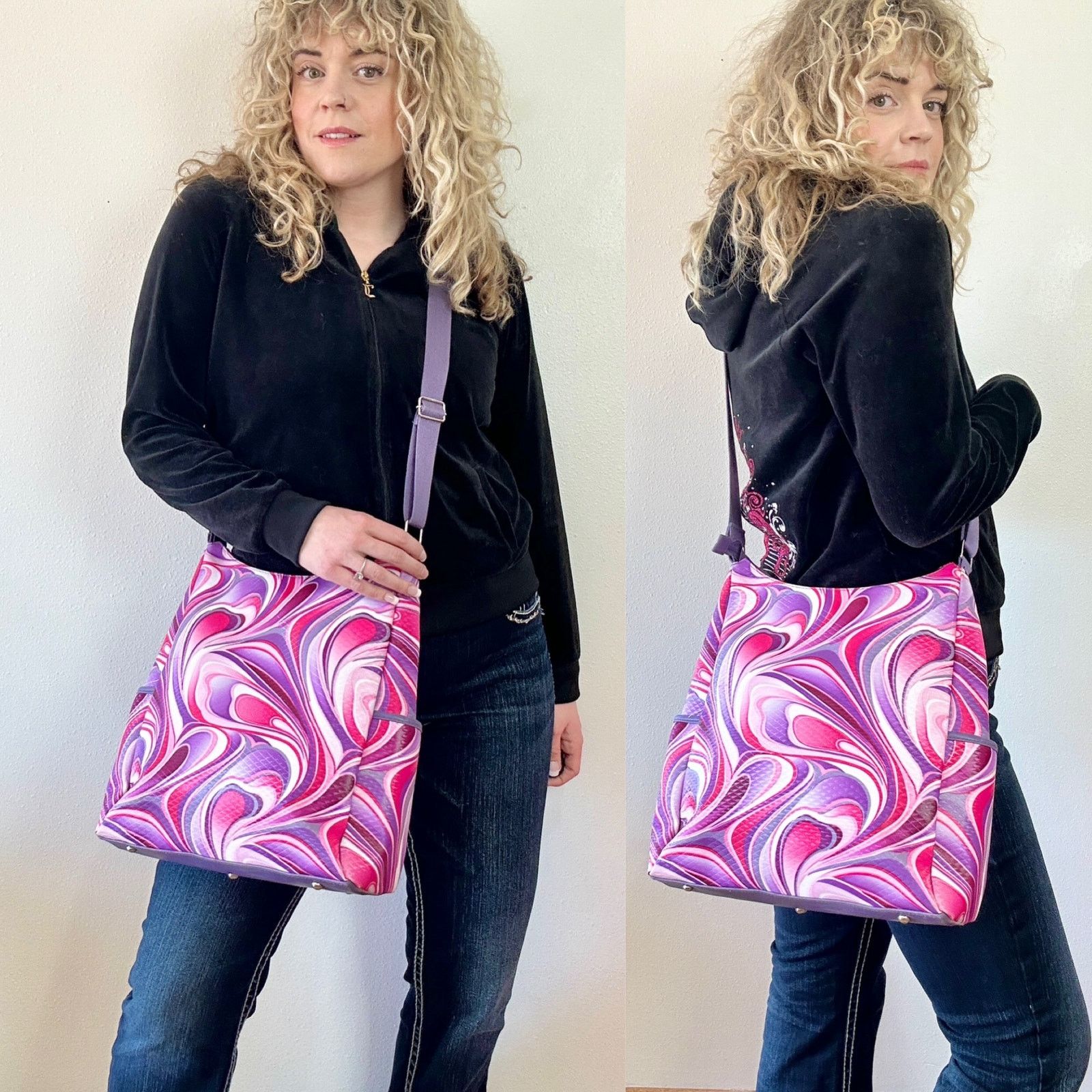 Other Y2K Psychedelic Swirl Crossbody Shoulder Bag Size ONE SIZE - 2 Thumbnail