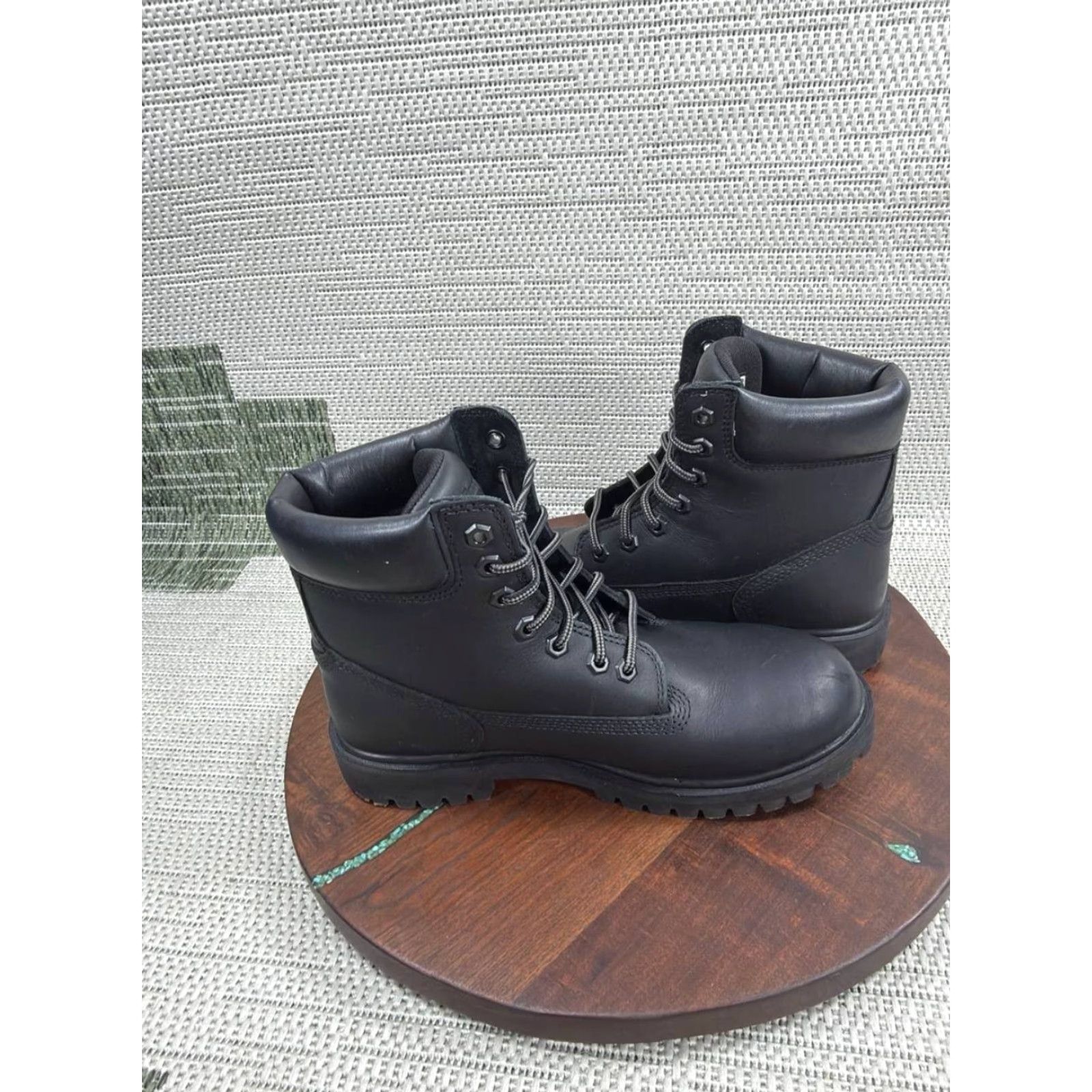 Timberland Timberland Pro Womens Boot Direct Attach Soft Toe Black Leather Ankle Work 7.5 M Womens Size US 8 / IT 38 - 4 Thumbnail