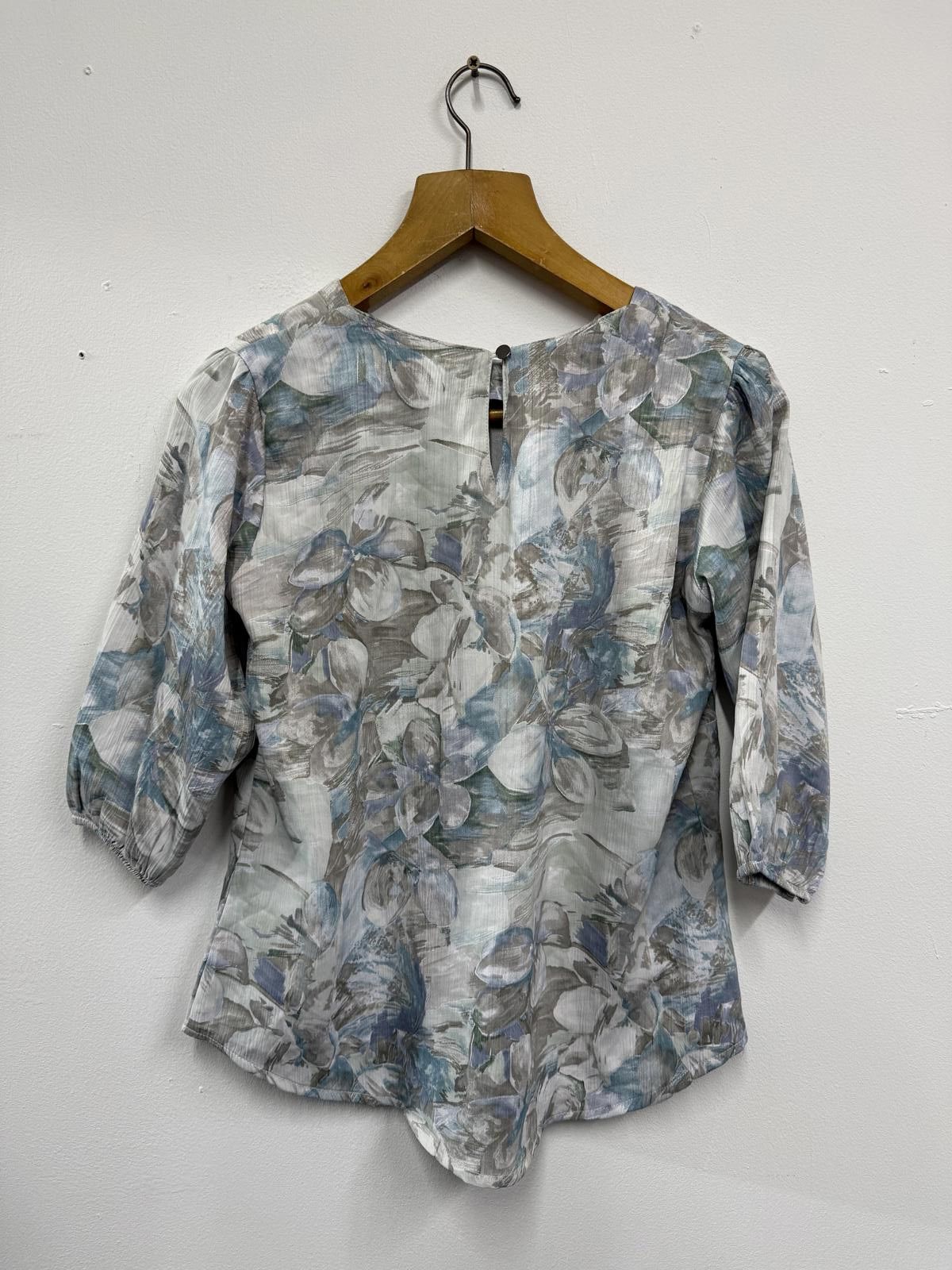 Other Floral Pattern Women's Blouse with Three-Quarter Sleeves Size L / US 10 / IT 46 - 2 Thumbnail