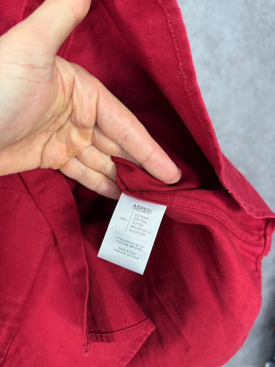 Aspesi Aspesi designer Multipocket shirt Size US S / EU 44-46 / 1 - 5 Thumbnail