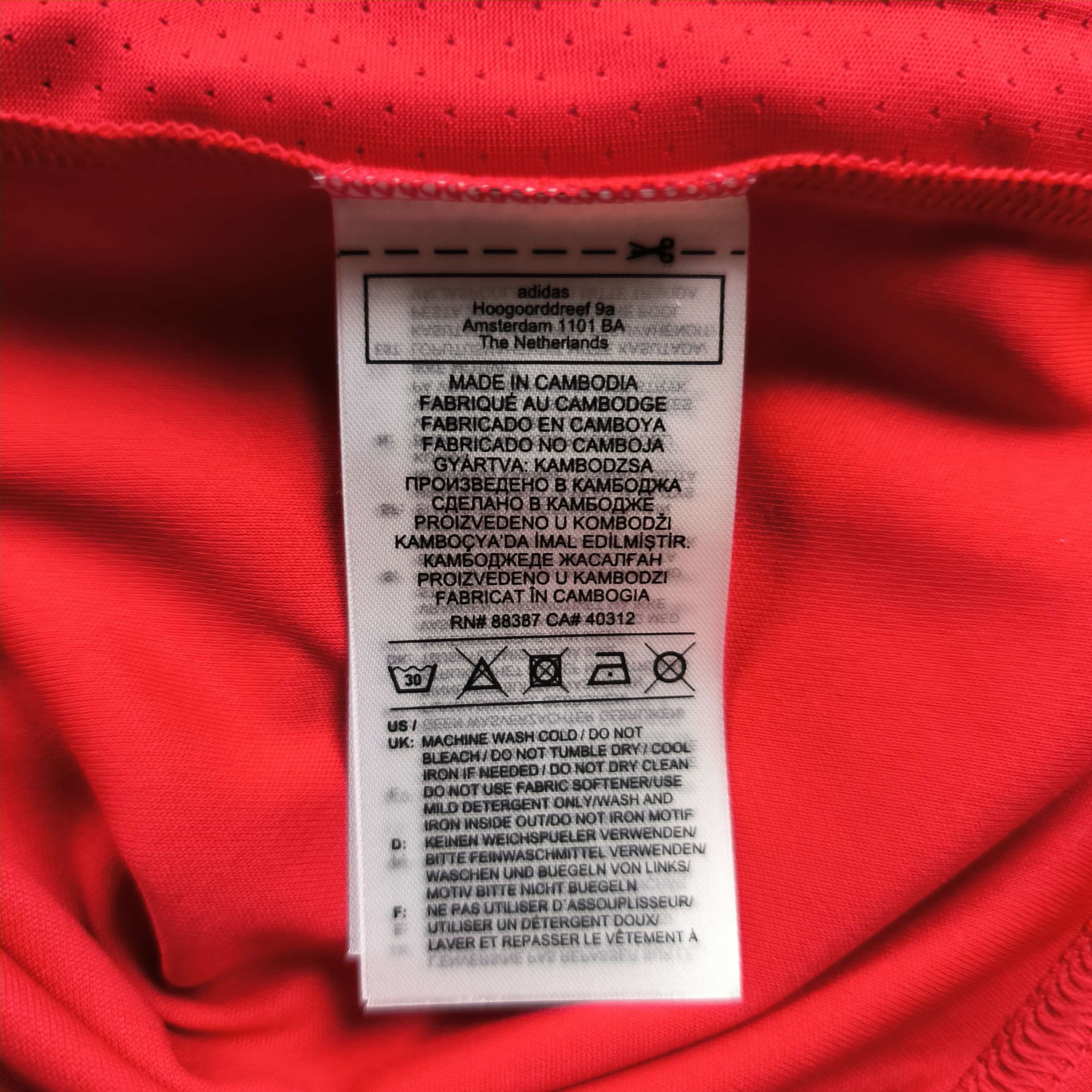Adidas NEW Hungary 20-22 Adidas home (BNWT) football jersey size S Size US S / EU 44-46 / 1 - 6 Thumbnail