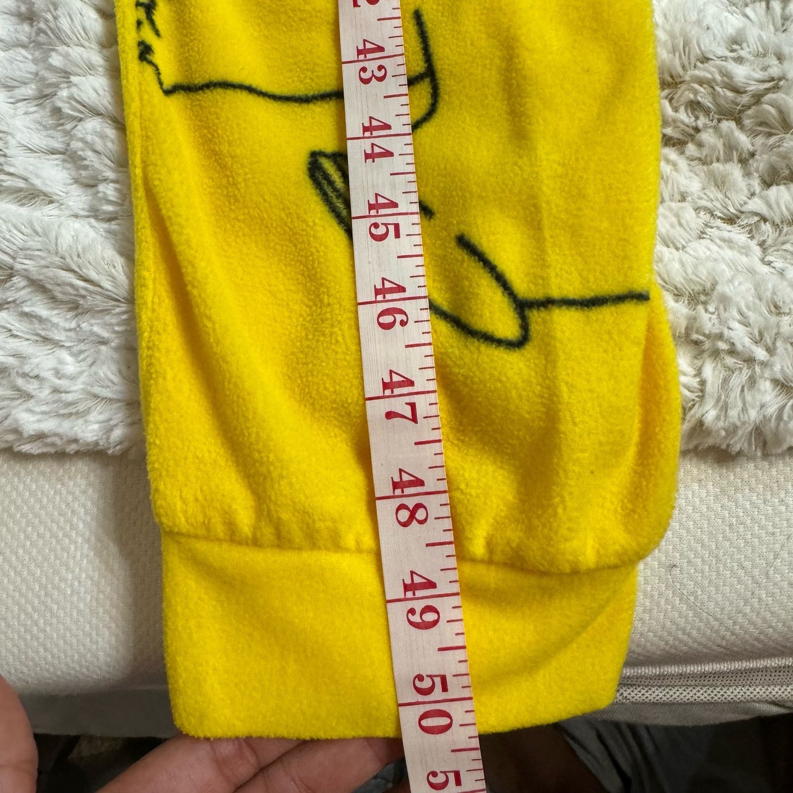 Pokemon Pokemon Pikachu Onesie Hooded Pajamas Yellow Kids Size Large Size US L / EU 52-54 / 3 - 7 Thumbnail