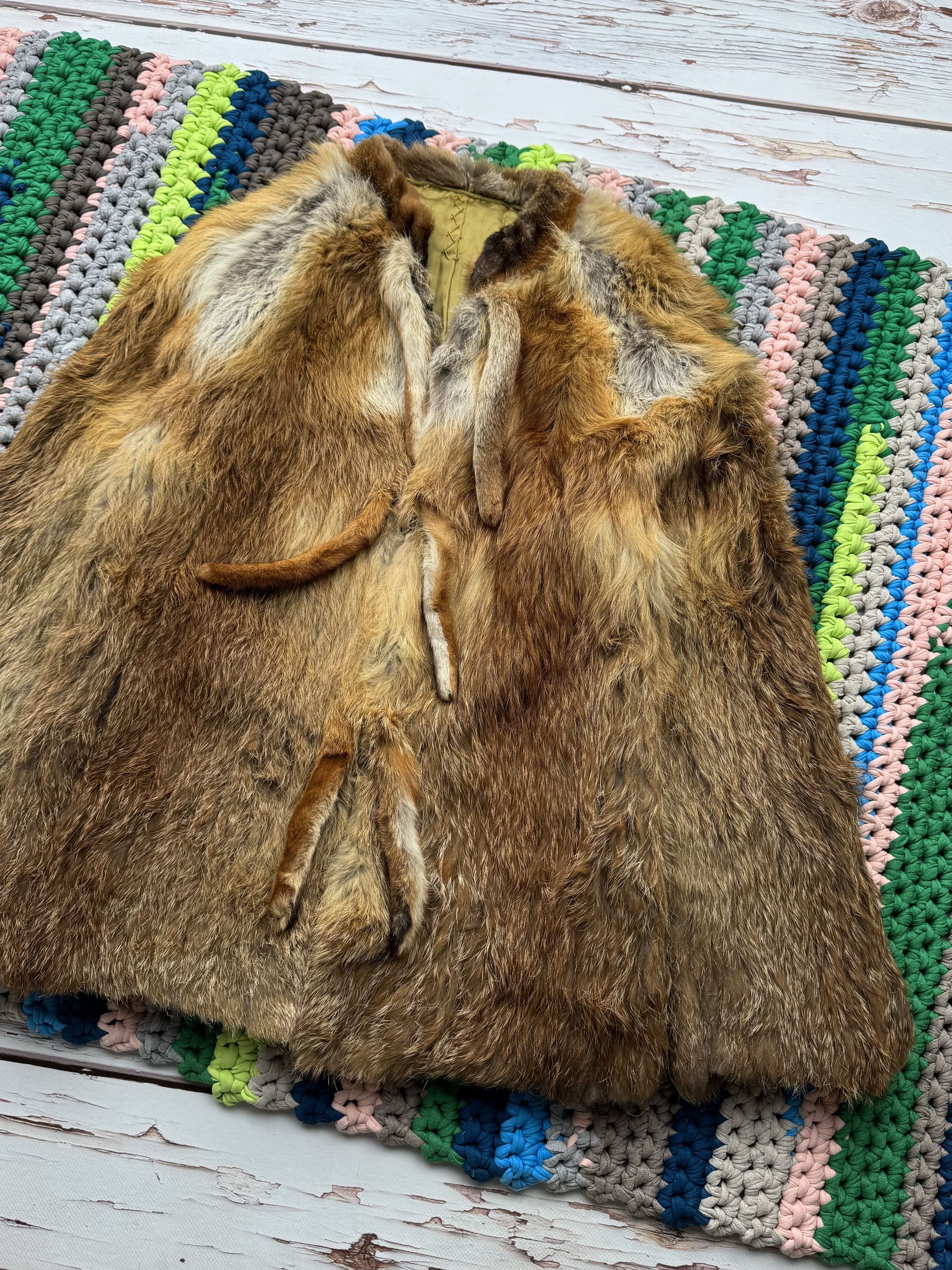 Japanese Brand Vintage Real Fur Jacket (D15) Size M / US 6-8 / IT 42-44 - 3 Thumbnail