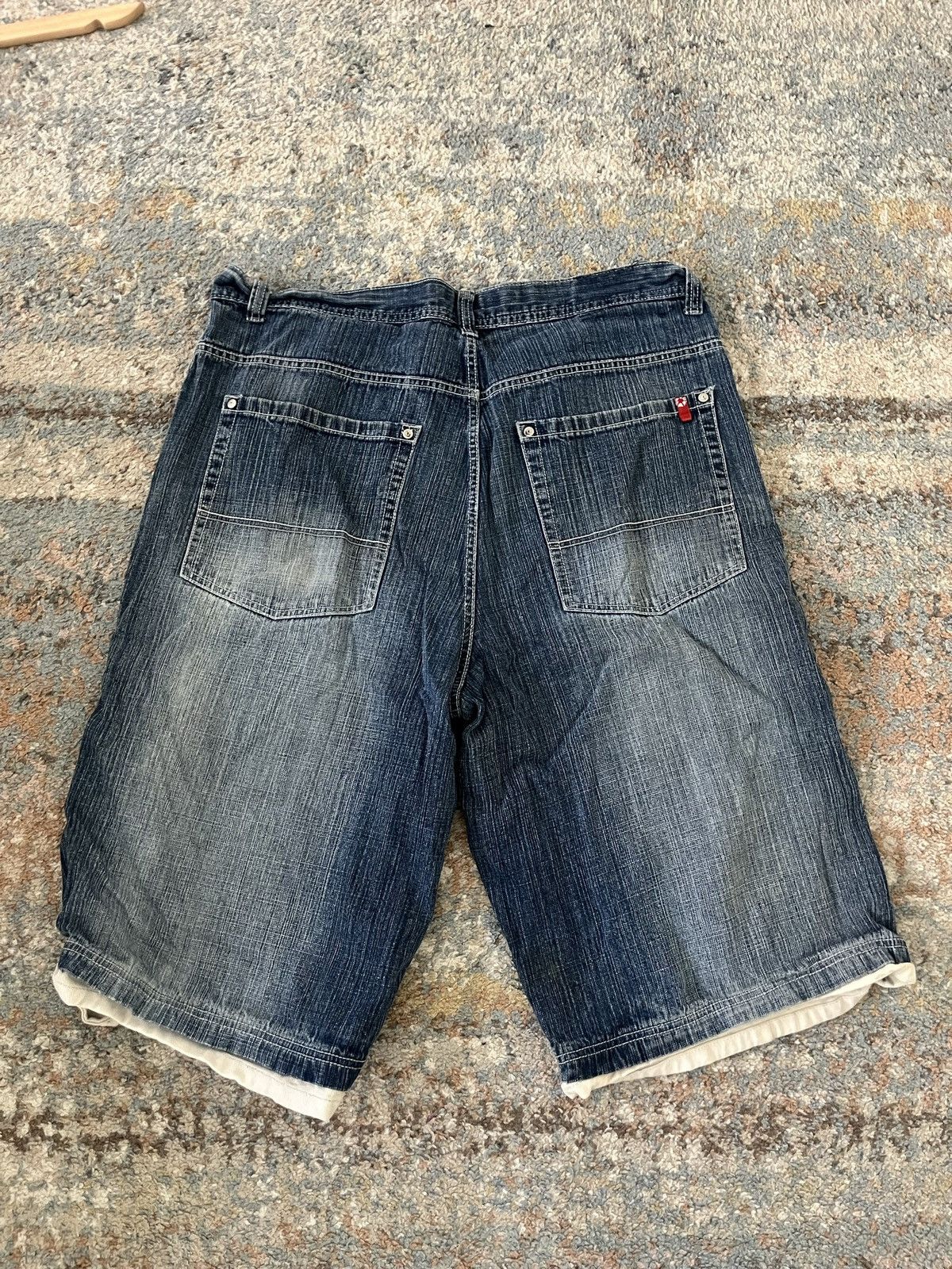 Southpole × Vintage VTG Southpole Baggy Jean Shorts 42 Size US 42 / EU 58 - 9 Thumbnail