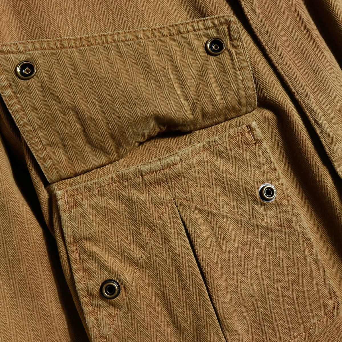 RRL Ralph Lauren Knit Herringbone Twill Jacket RRL Size US M / EU 48-50 / 2 - 12 Thumbnail