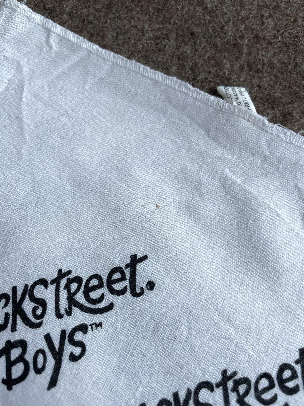 Band Tees Backstreet Boys 1996 Licensed Merch Bandana Size ONE SIZE - 7 Thumbnail