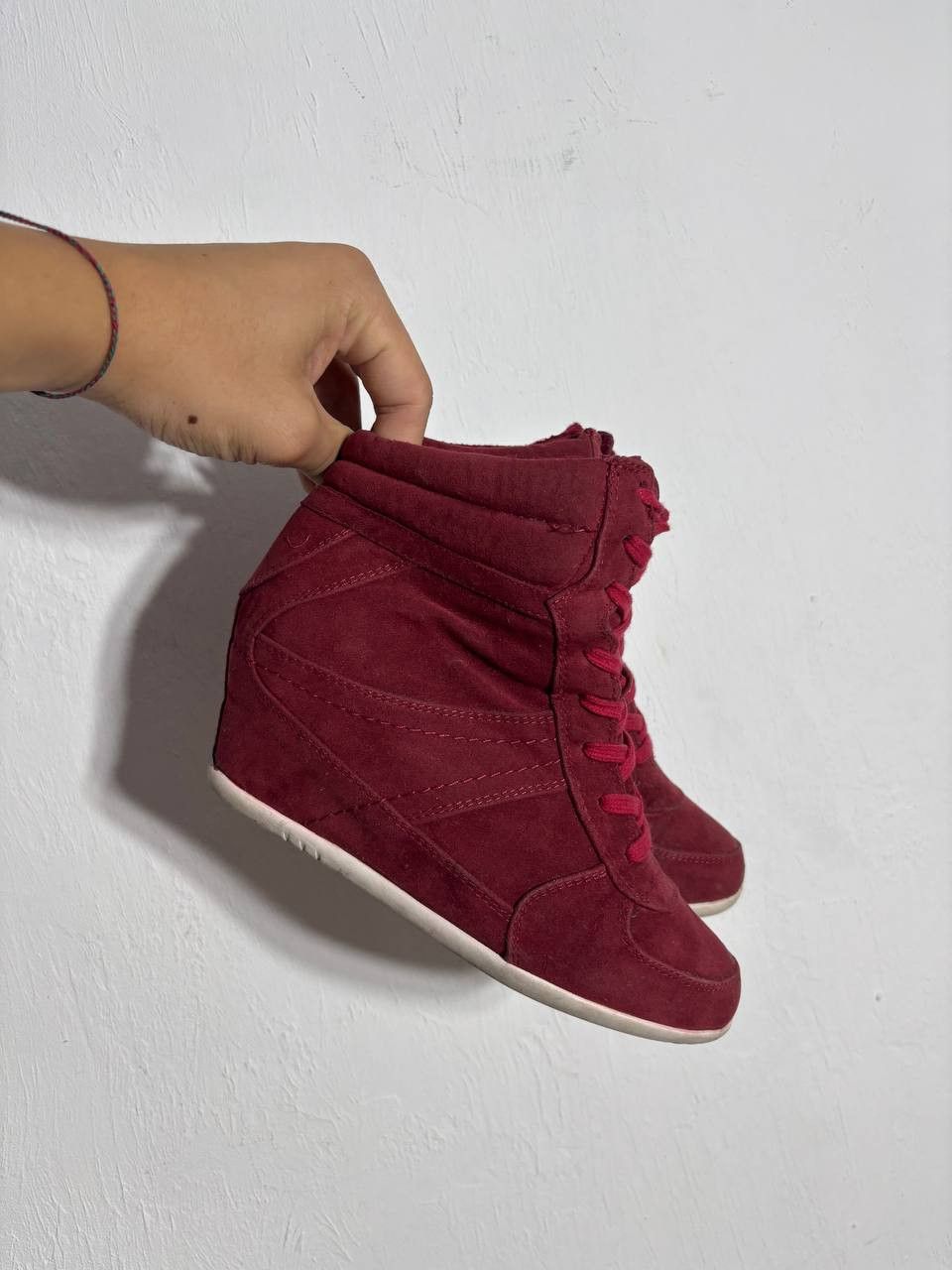 Other Isabel Marant Etoile style Suede Hi-Top Sneakers Shoes Size US 8 / IT 38 - 9 Thumbnail