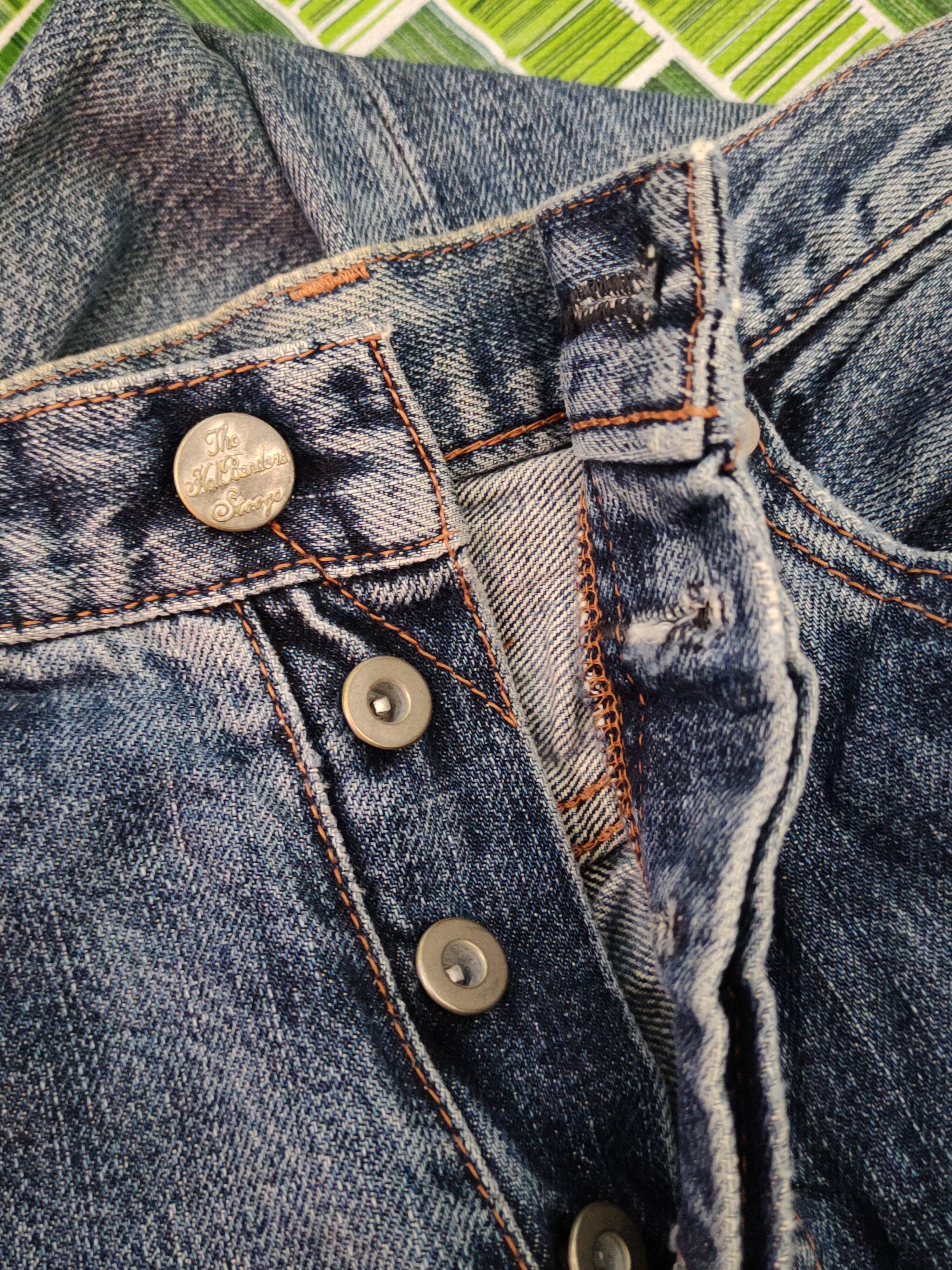Japanese Brand Stooge&co Blue Distressed Ripped Jeans #S2218 Size US 29 - 14 Thumbnail