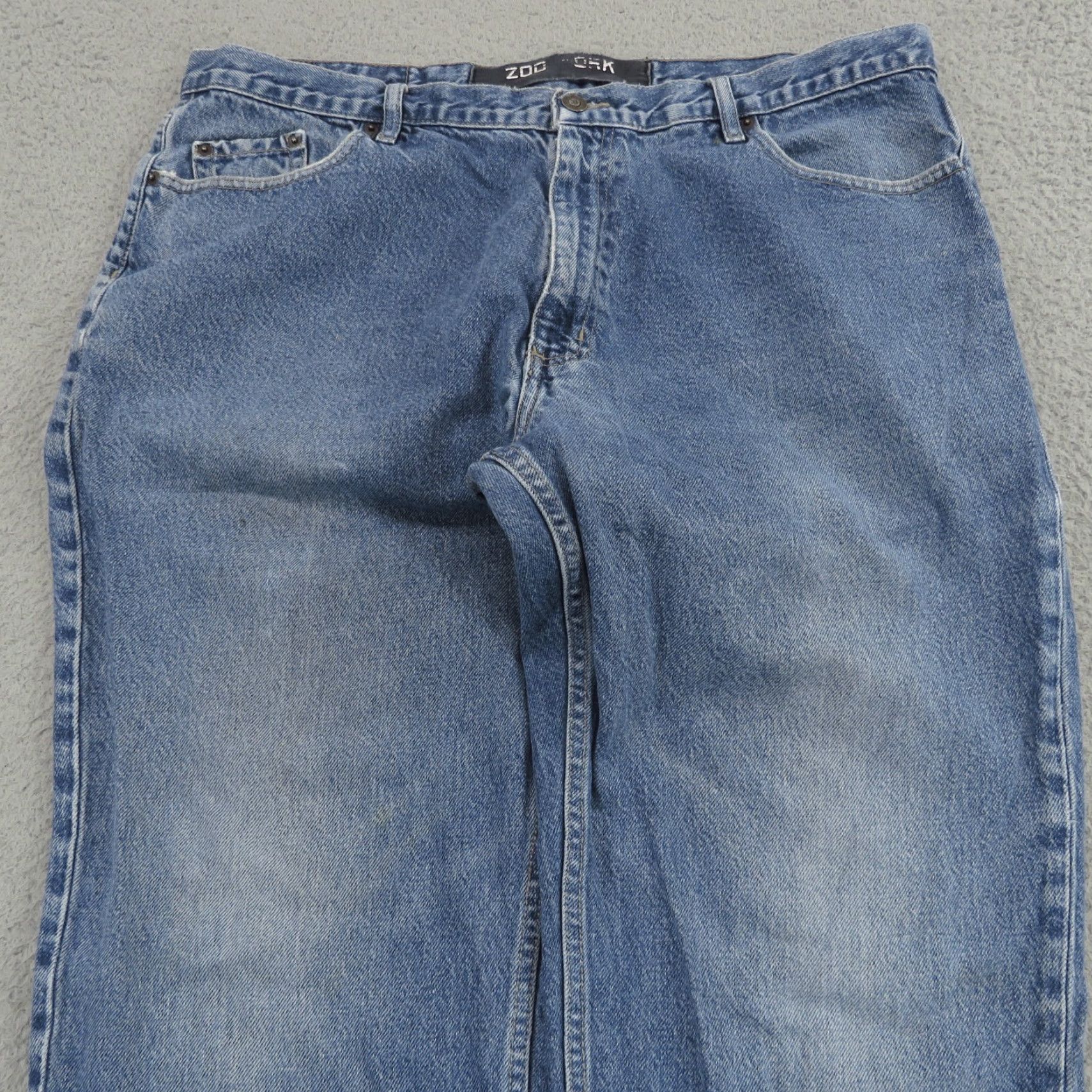 Zoo York VINTAGE Zoo York Jeans Men 40x34 Baggy Y2K Skater Grunge Wide Leg Opening Jamie Story Size US 40 / EU 56 - 7 Thumbnail