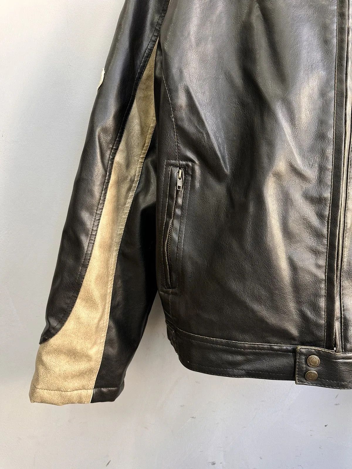 Boris Bidjan Saberi Vintage Leather Jacket Cropped Racing Schott Harley Davidson Size US M / EU 48-50 / 2 - 4 Thumbnail