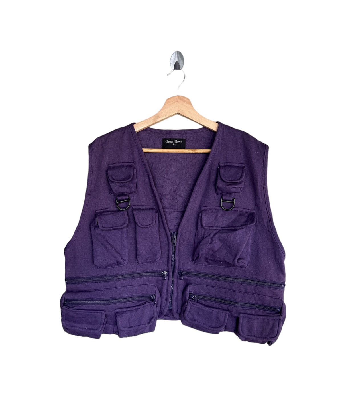 Vintage Green Hawk Tactical Multipocket Vest