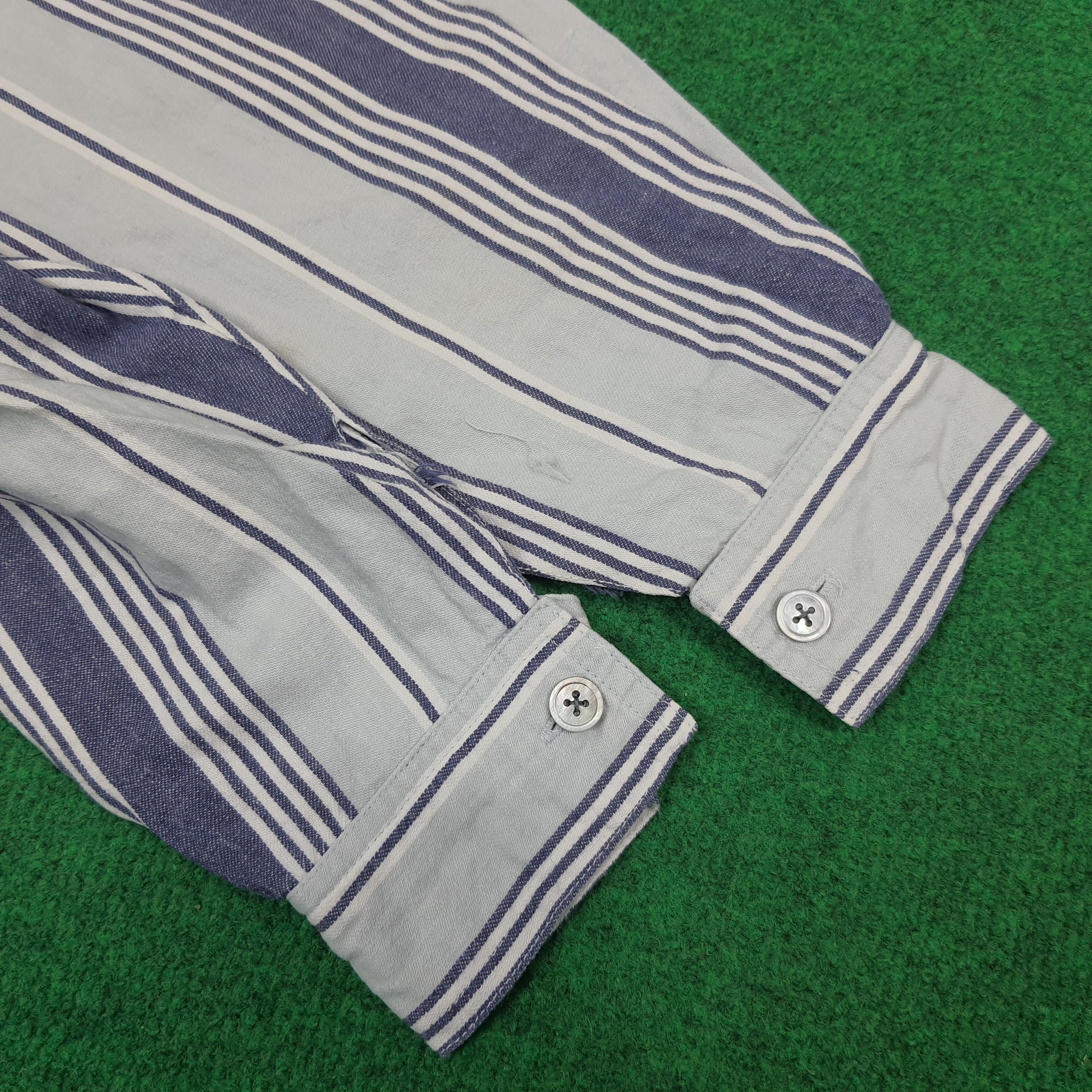 Comme des Garcons Vintage Comme Des Garcons 90s Striped Shirt Dress C268N5 Size M / US 6-8 / IT 42-44 - 7 Thumbnail