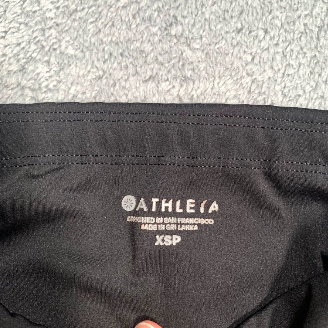 Athleta Athleta Black High-Rise Leggings XSP Petites PXS Women Ankle Size 26" / US 2 / IT 38 - 4 Thumbnail