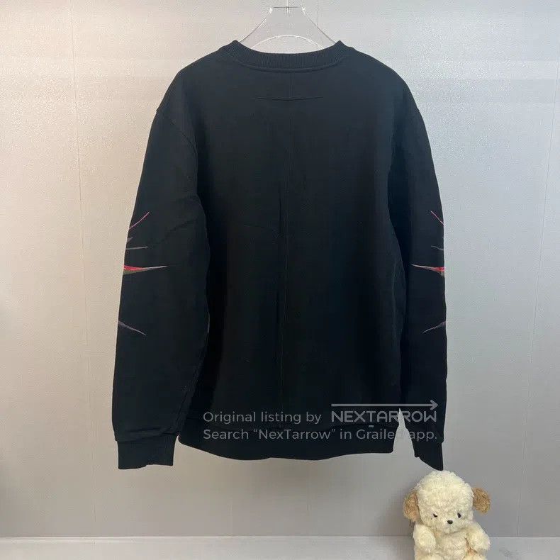 Givenchy Givenchy Black Paradise Bird Print Sweatshirt Size US XL / EU 56 / 4 - 2 Thumbnail