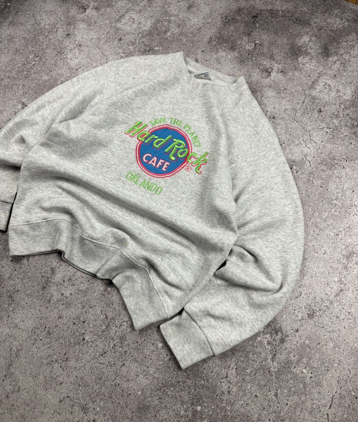 Hard Rock Cafe Vintage 00’s Hard Rock Cafe Orlando Sweatshirt Crewneck Size US L / EU 52-54 / 3 - 2 Thumbnail