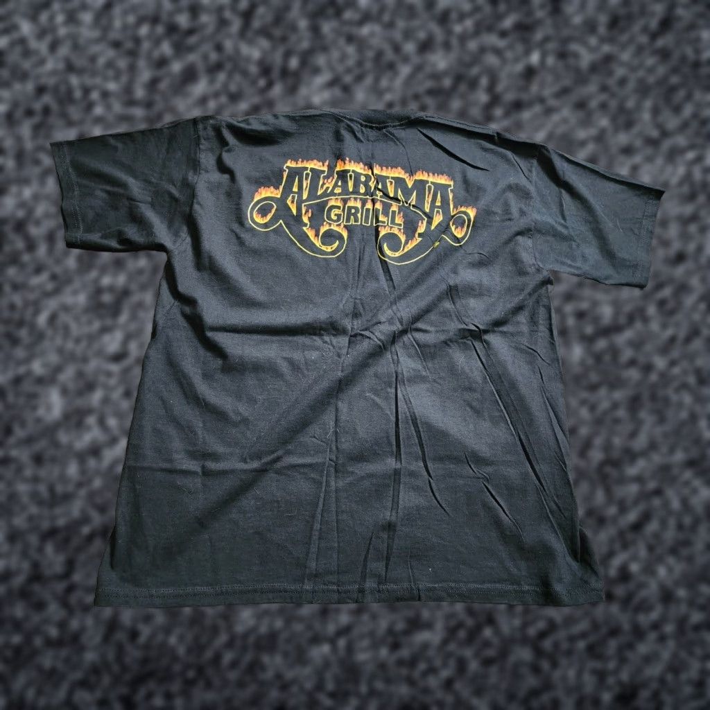 Gildan Vintage Alabama Grill T-Shirt Men XL Black Double-Sided Music Pigeon Forge Country Size US XL / EU 56 / 4 - 1 Thumbnail