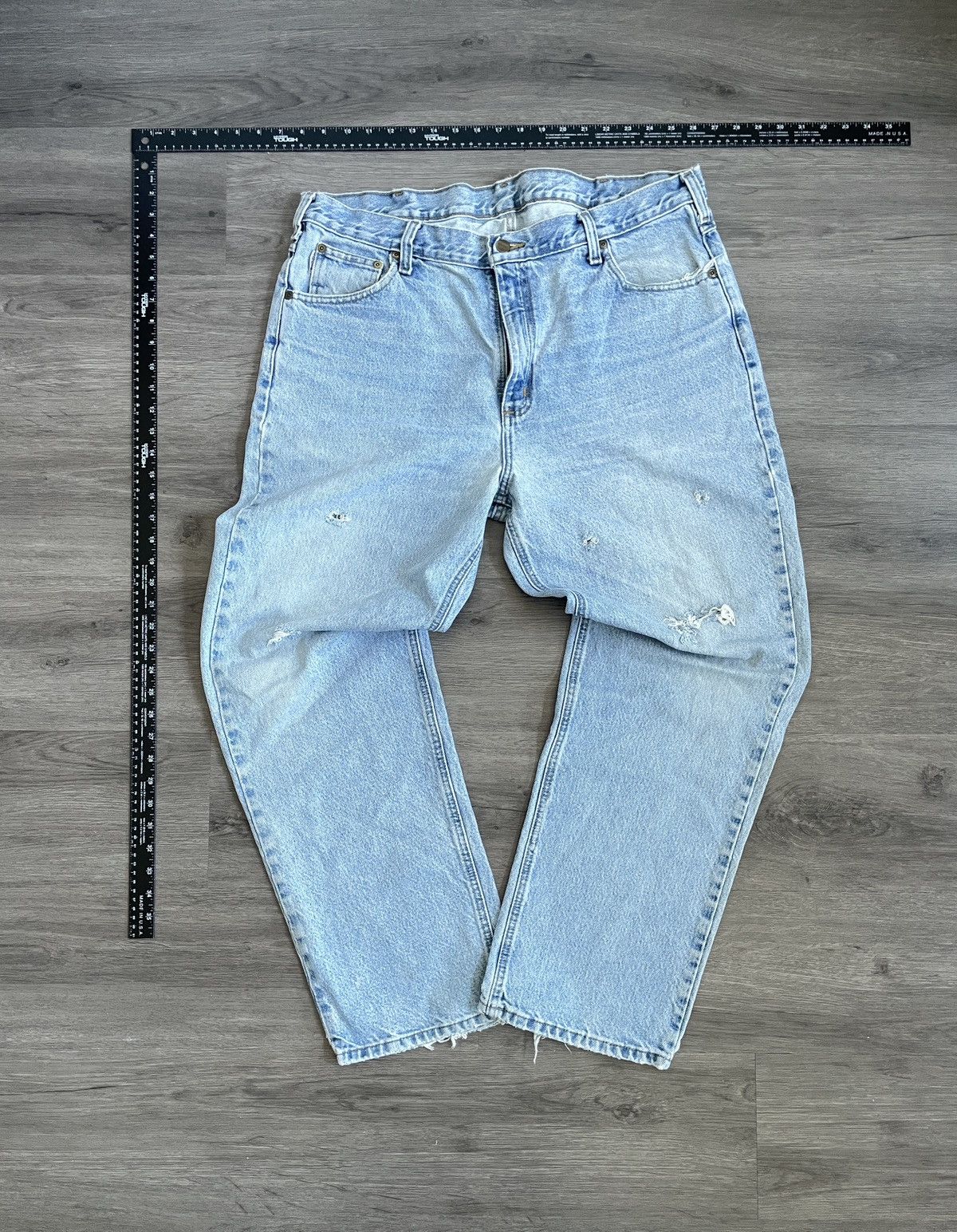 Carhartt × Vintage Carhartt “Relaxed Fit” Denim Jeans (No Sz.) Size US 38 / EU 54 - 3 Thumbnail