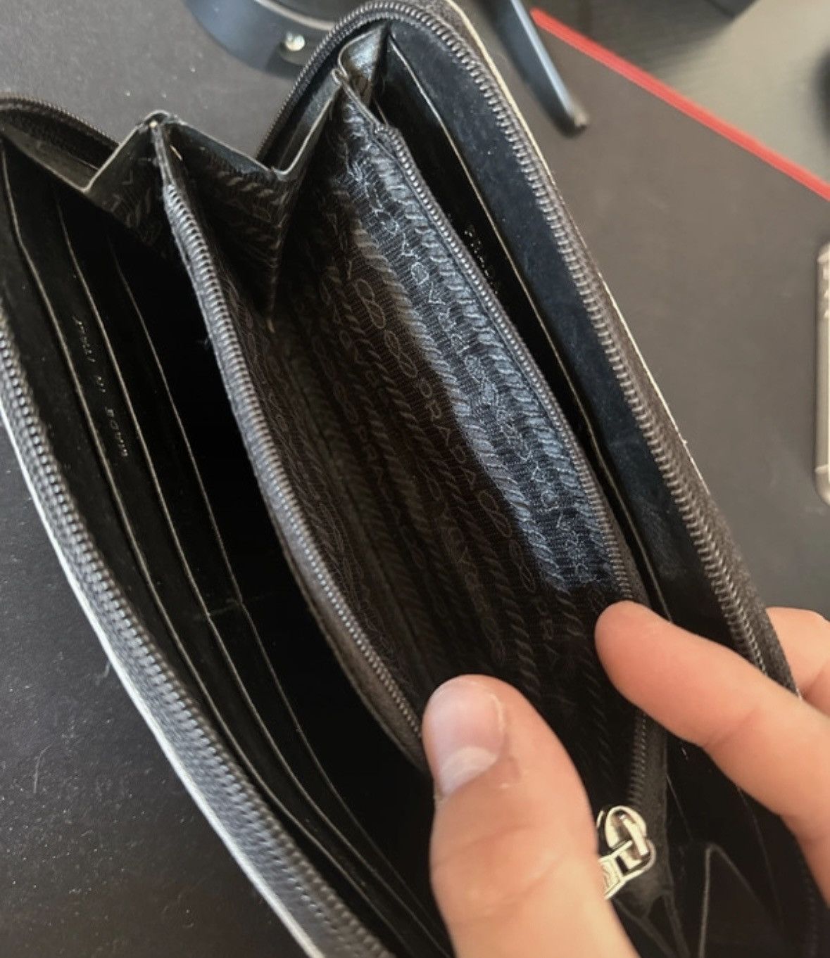 Prada Prada wallet cardholder Size ONE SIZE - 5 Thumbnail
