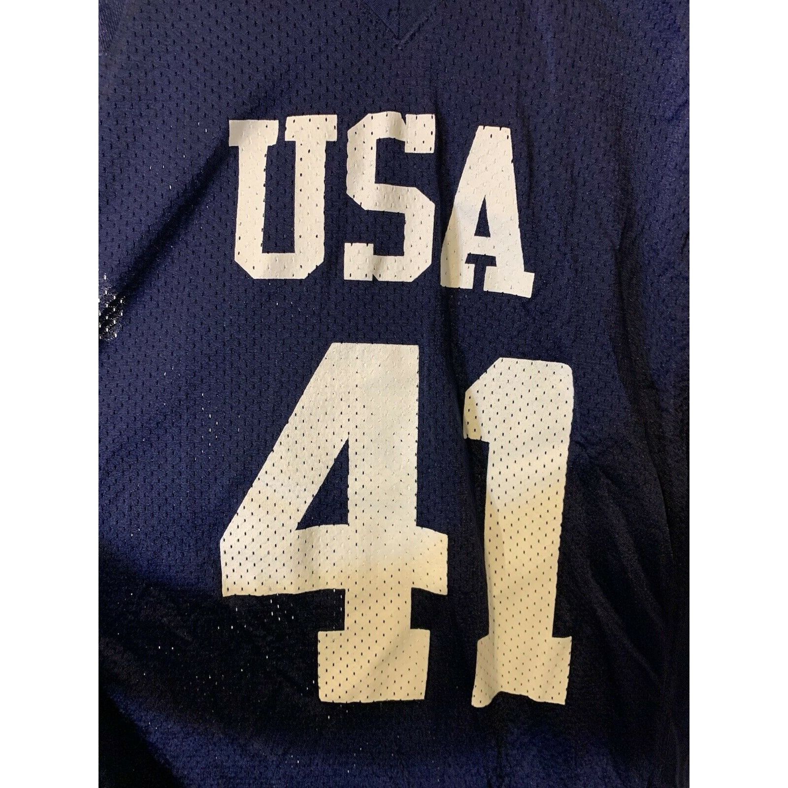 Riddell Riddell USA 41 Football Practice Jersey Men's Size L Blue Wh Size US L / EU 52-54 / 3 - 1 Thumbnail