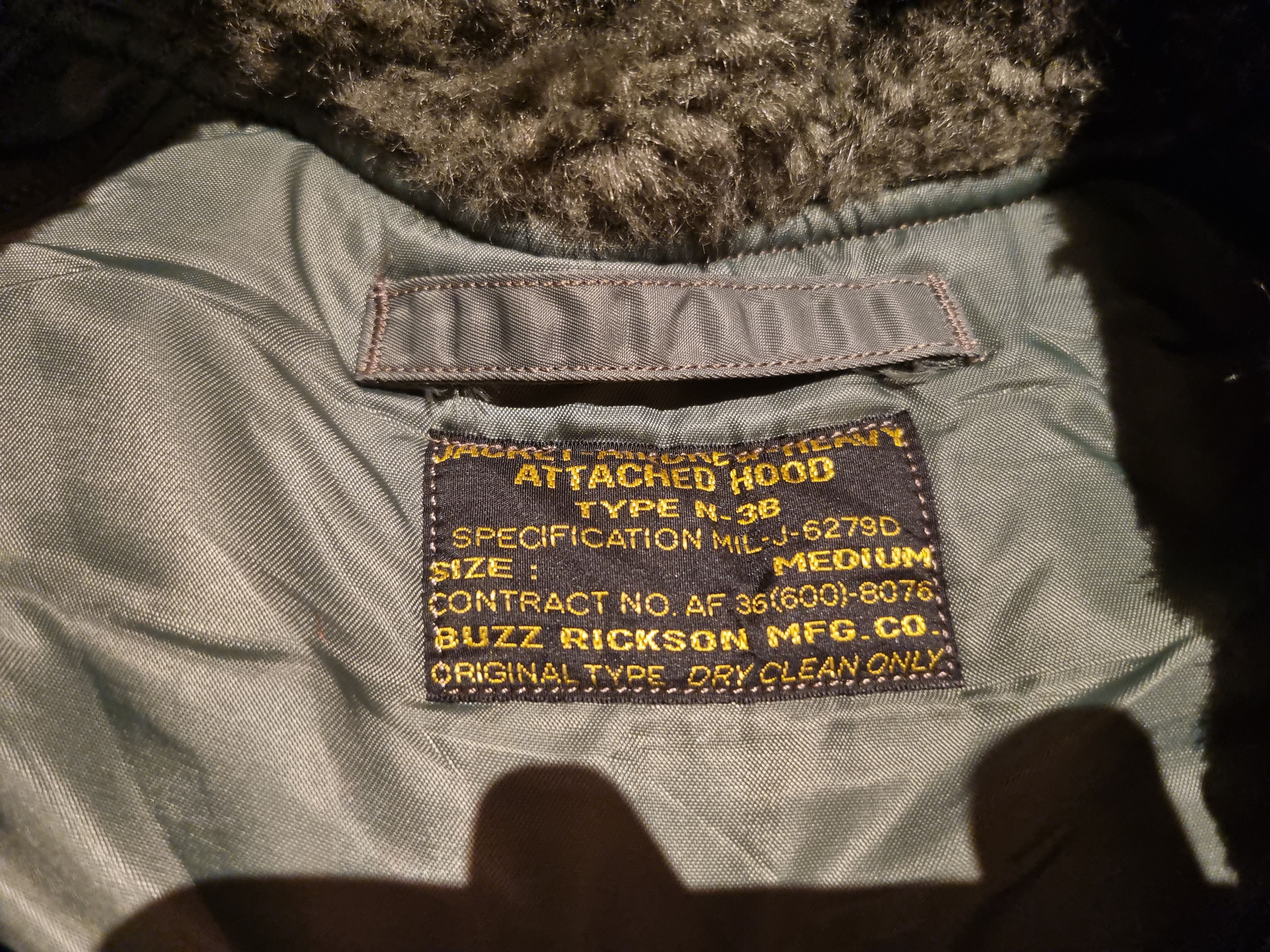 Buzz Rickson's Buzz Rickson's N-3B Parka slender Size US M / EU 48-50 / 2 - 3 Thumbnail