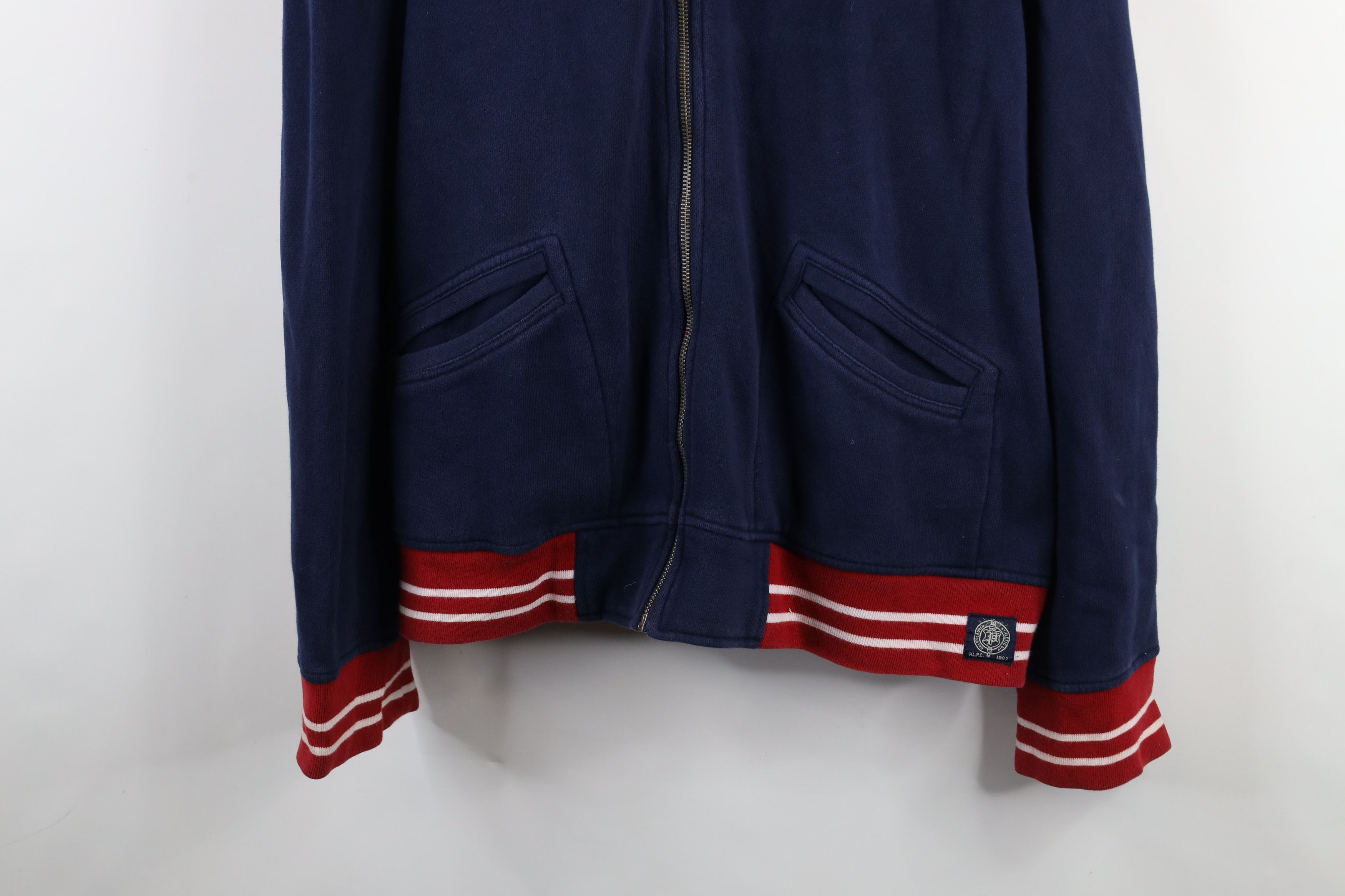 Ralph Lauren × Vintage Vintage Ralph Lauren Spell Out Block Letter Sweater Jacket Size US XXL / EU 58 / 5 - 3 Thumbnail