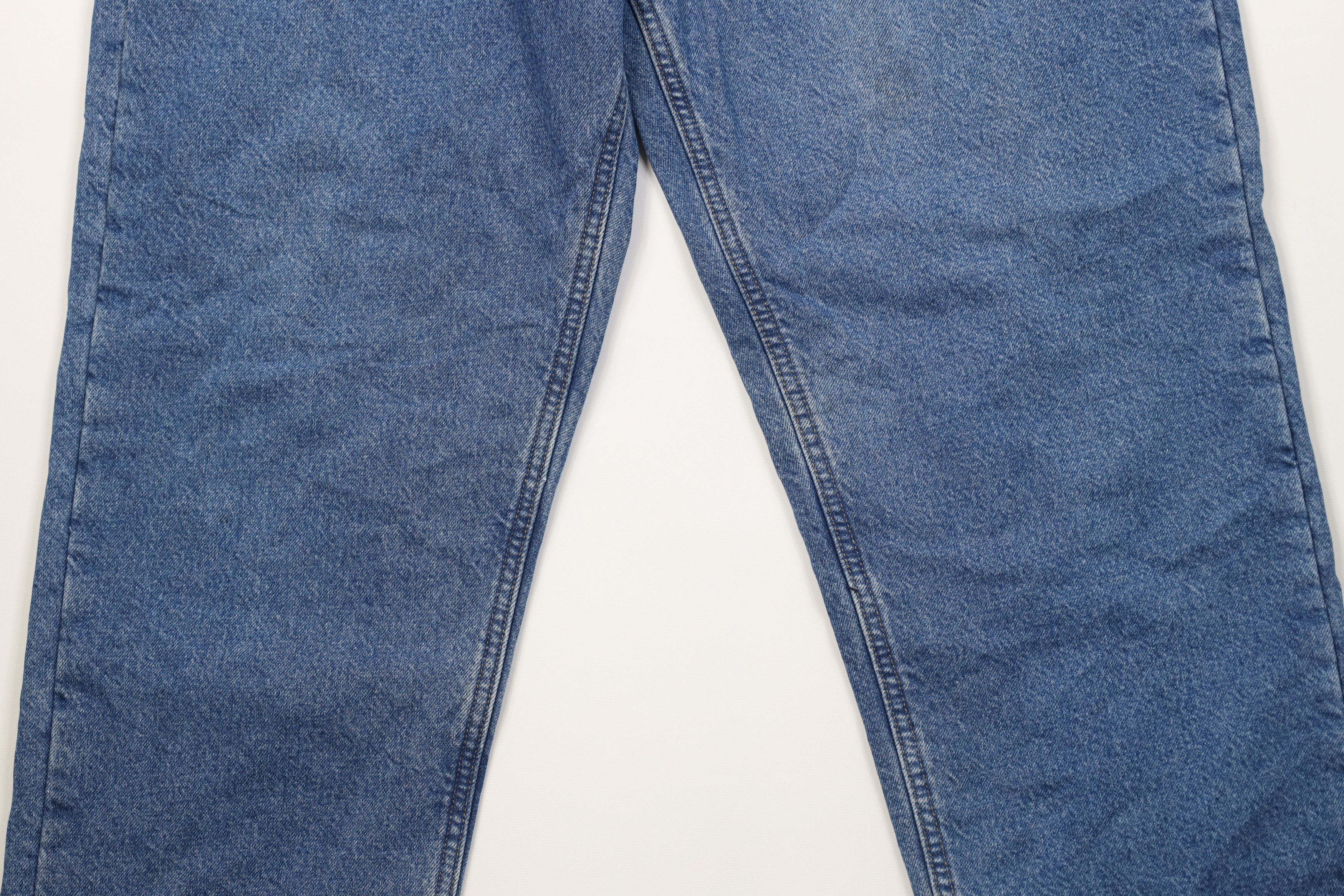 Carhartt Vintage Carhartt Relaxed Fleece Lined Wide Leg Denim Jeans Size US 38 / EU 54 - 4 Thumbnail