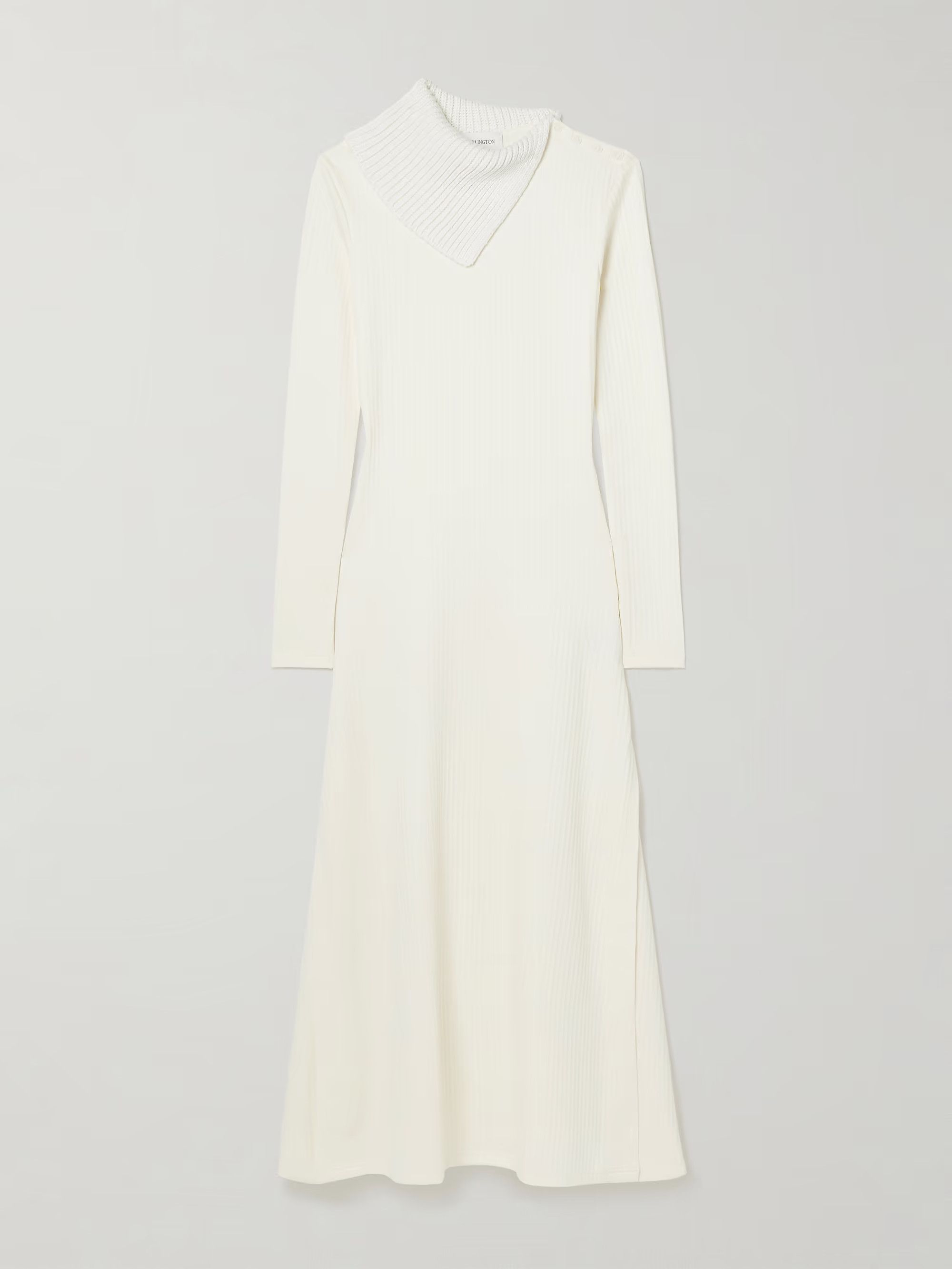 16Arlington o1mle1125 Gitsie Midi Dress in White Size M / US 6-8 / IT 42-44 - 1 Thumbnail