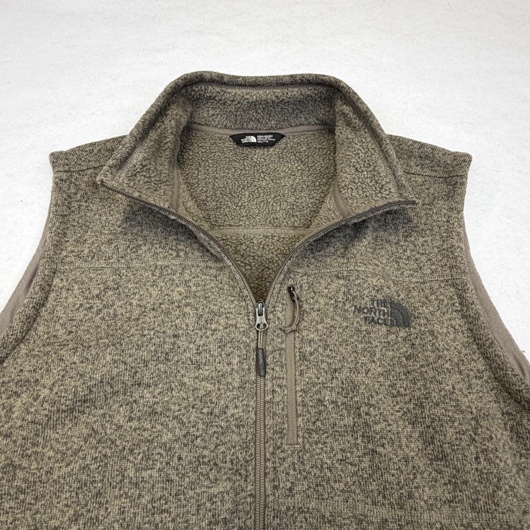 The North Face The North Face Vest Mens 2XL Green Gordon Lyons Fleece Full Zip Outdoor Hiking Size US XXL / EU 58 / 5 - 4 Thumbnail