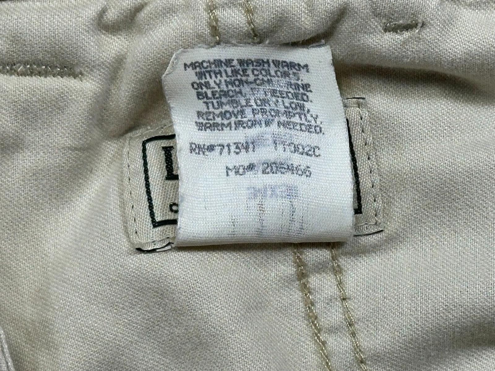 L.L. Bean L.L. Bean Vintage Pleated Straight Leg Chino Brown Men 34/30 Size US 34 / EU 50 - 7 Thumbnail