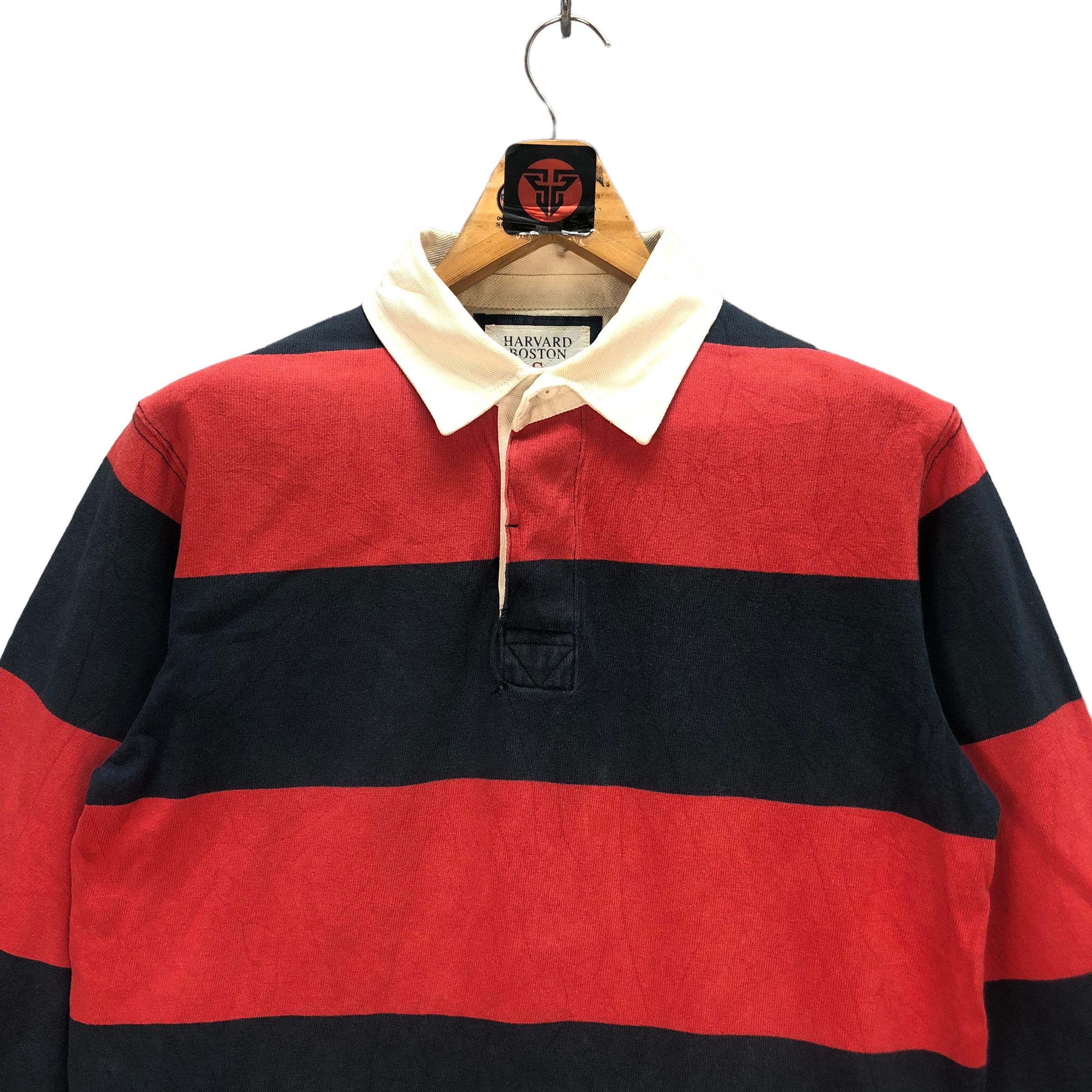 Vintage HAVARD BOSTON STRIPED POLO RUGBY #7415-144 Size US S / EU 44-46 / 1 - 2 Thumbnail